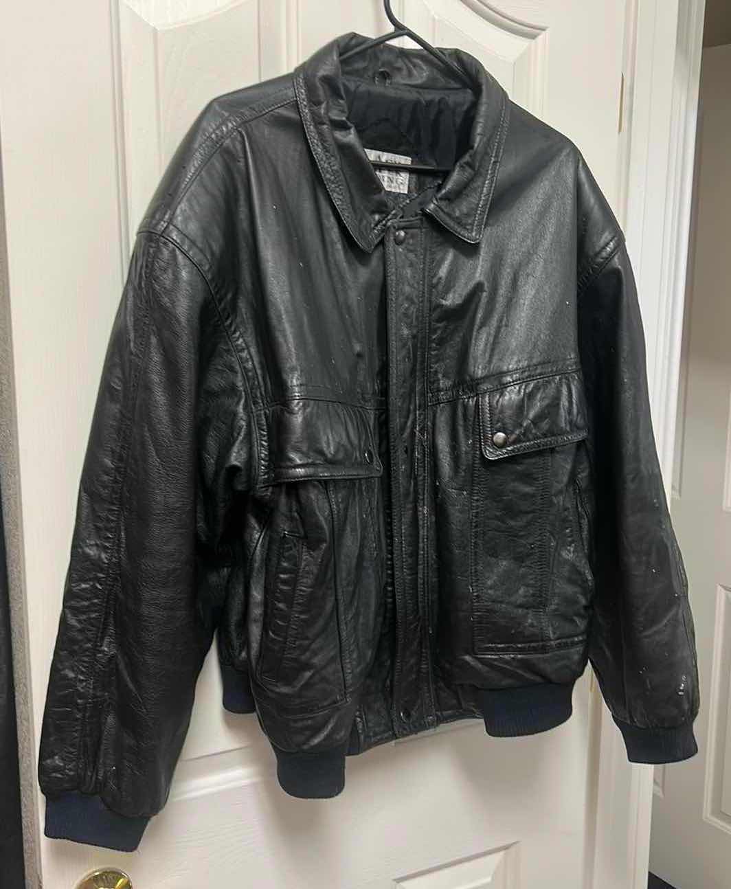 Photo 1 of LEATHER JACKET SIZE LARGE