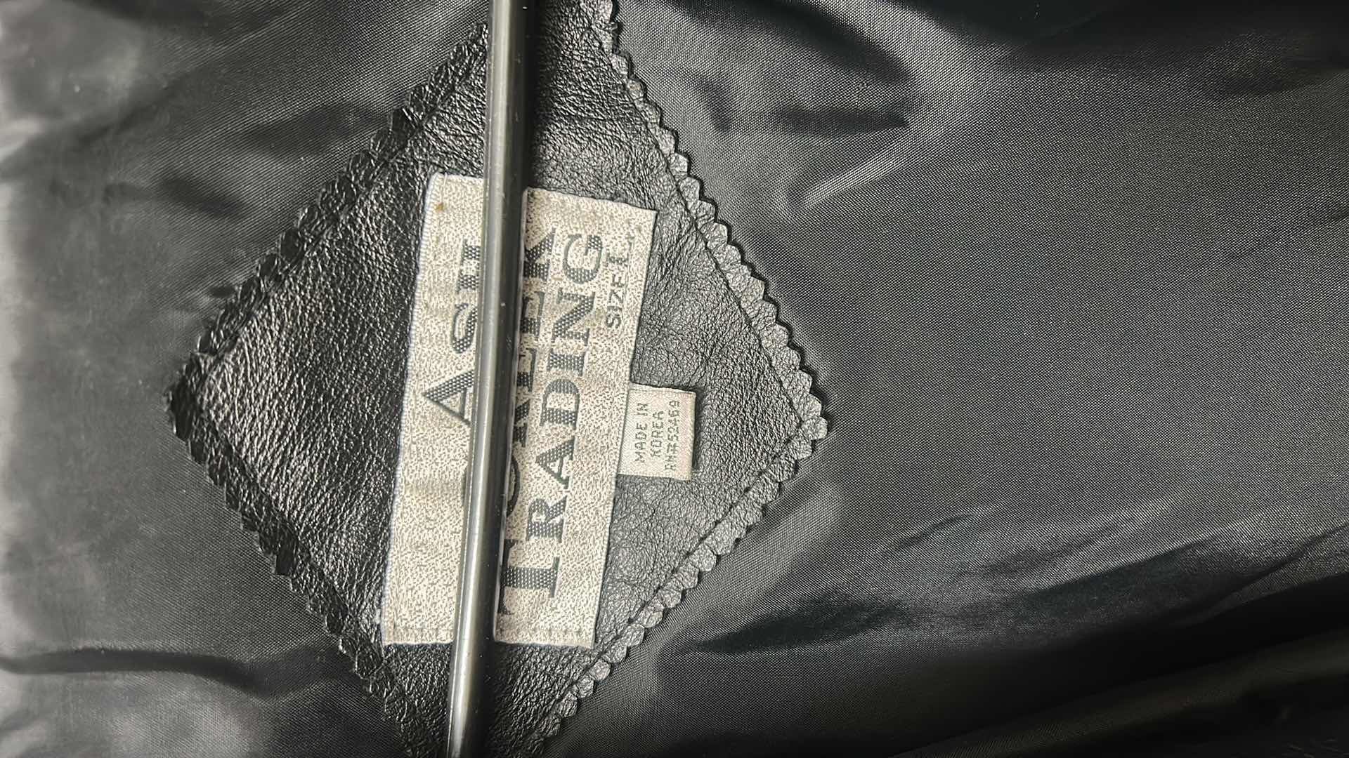 Photo 1 of LEATHER JACKET SIZE LARGE