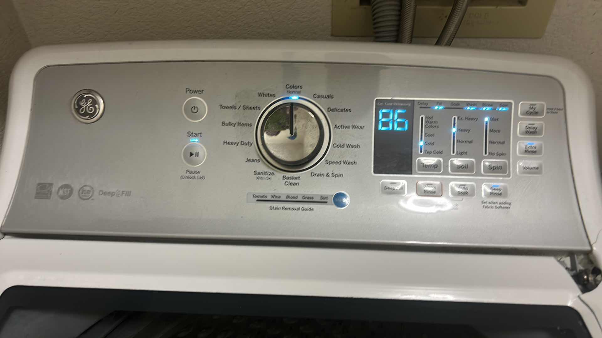Photo 1 of GE WASHING MACHINE