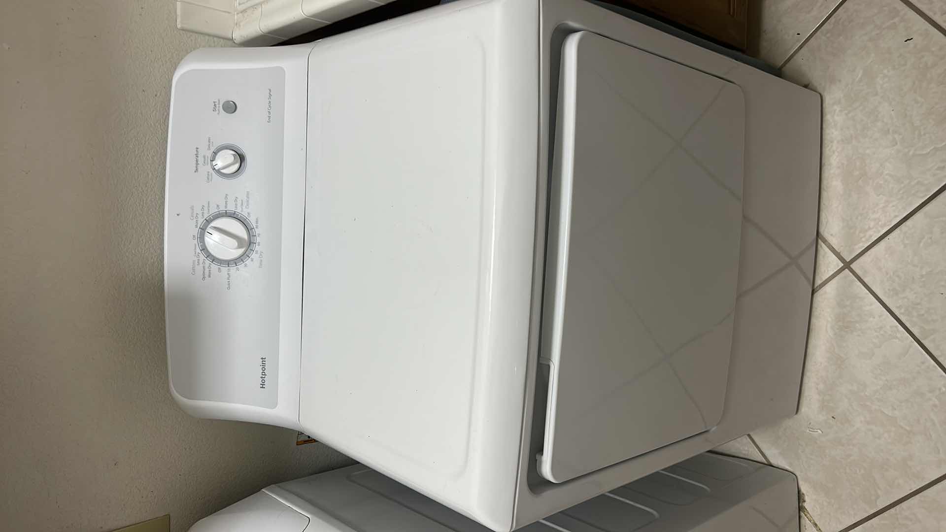 Photo 1 of HOTPOINT NATURAL GAS DRYER