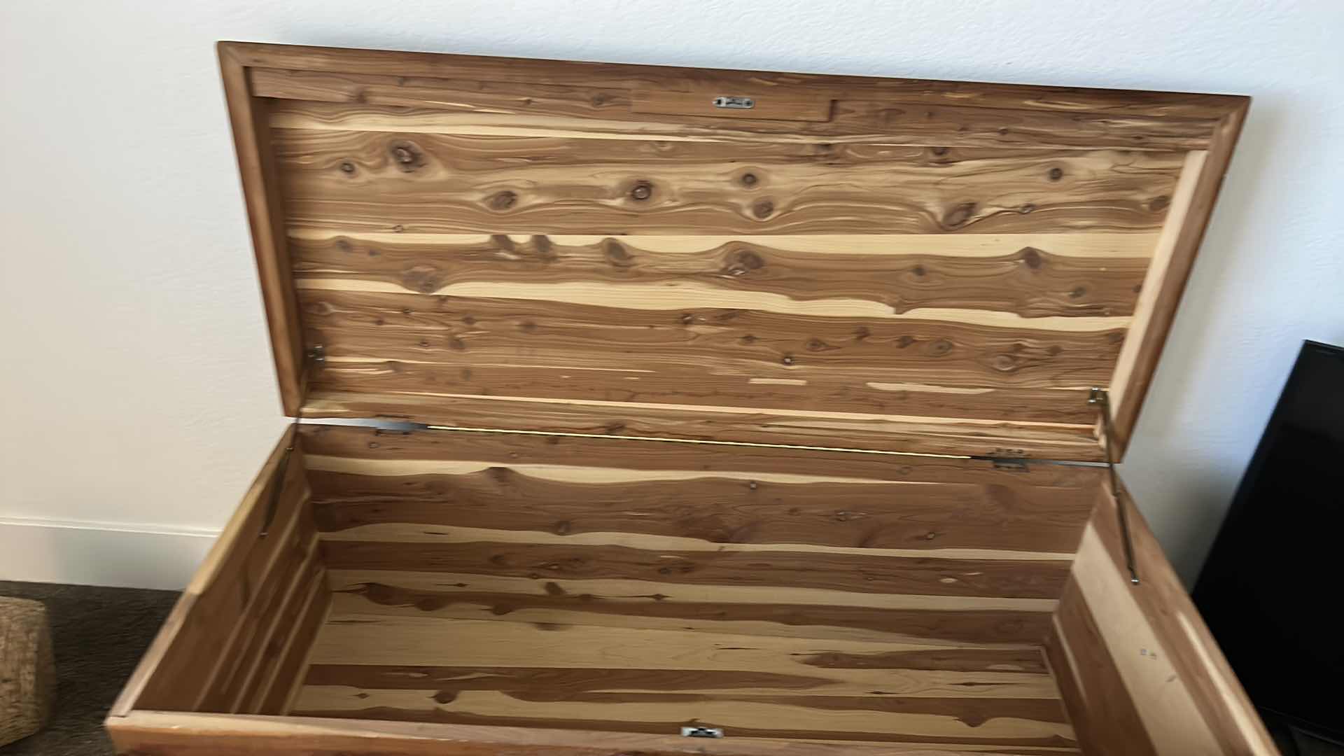 Photo 1 of VINTAGE CEDAR LINED WOOD HOPE CHEST 46” x 20” x 22”