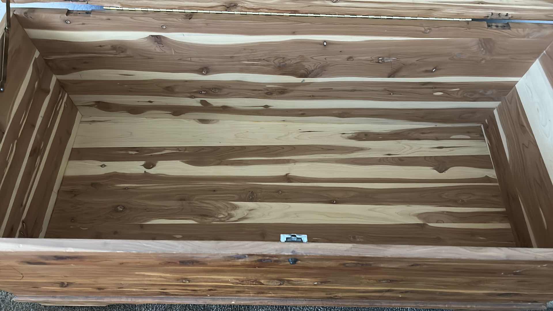 Photo 1 of VINTAGE CEDAR LINED WOOD HOPE CHEST 46” x 20” x 22”