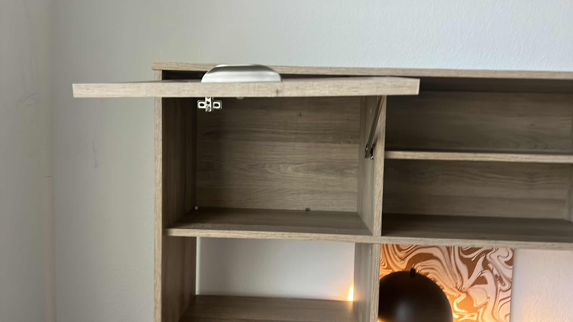 Photo 1 of WOOD OFFICE FURNITURE AND ACCESSORIES WITH FLOOR MAT DESK 59” x 24” x 29” RETURN 3’