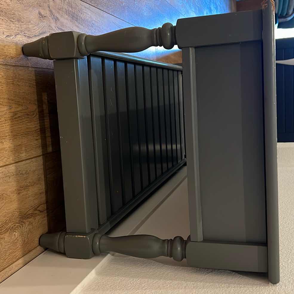 Photo 1 of GREY PARTICLE BOARD ENTRY WAY BENCH 43“ x 18“ x 18”.