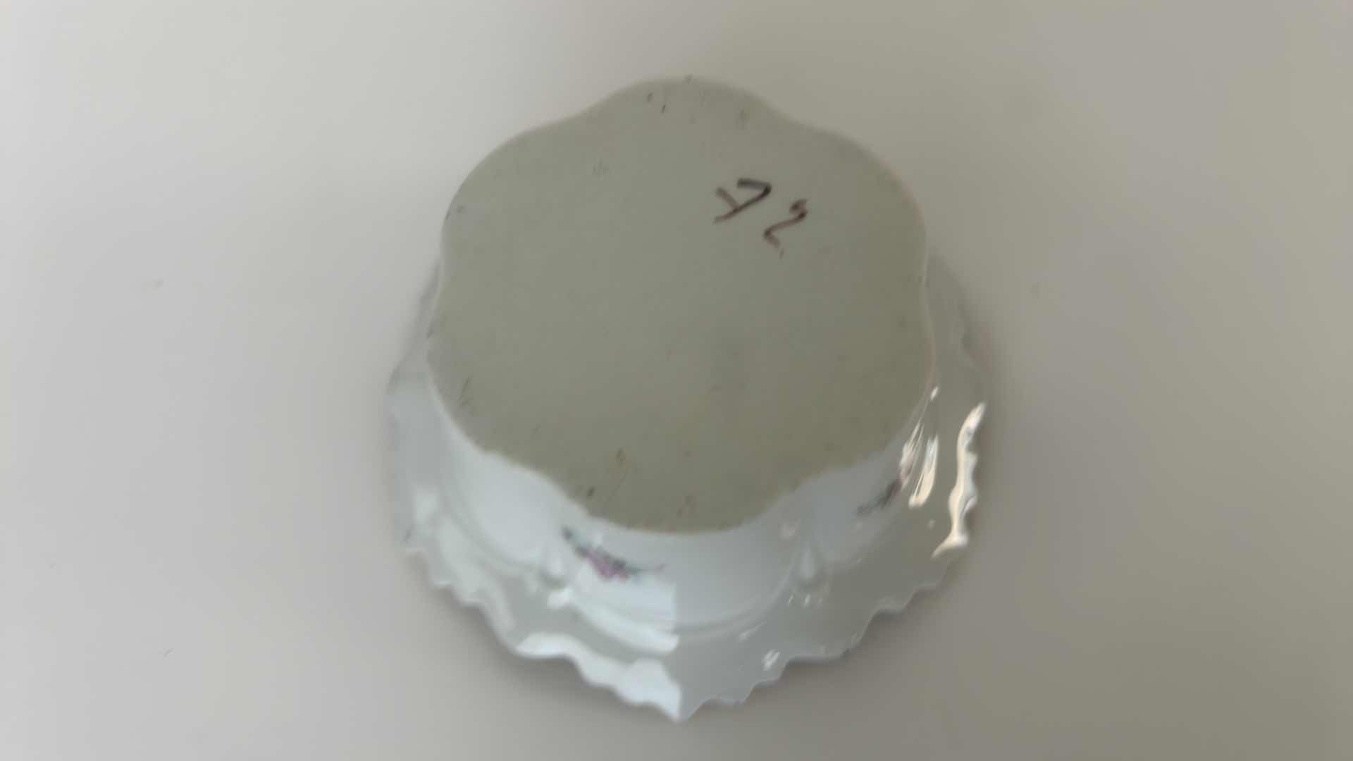 Photo 1 of DAINTY PORCELAIN PLATES 5” AND BOWLS