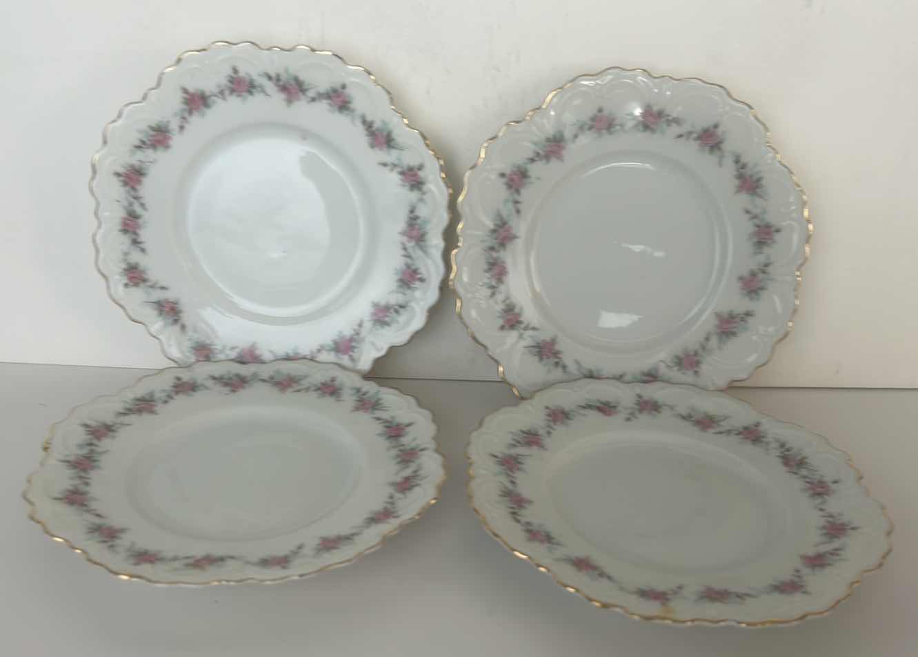 Photo 1 of DAINTY PORCELAIN PLATES 5” AND BOWLS