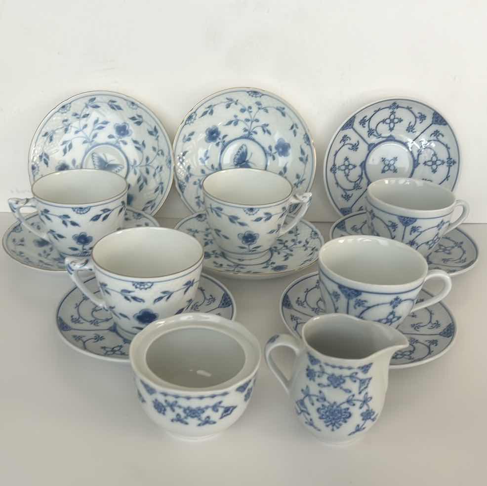Photo 1 of BLUE AND WHITE PORCELAIN ASSORTMENT