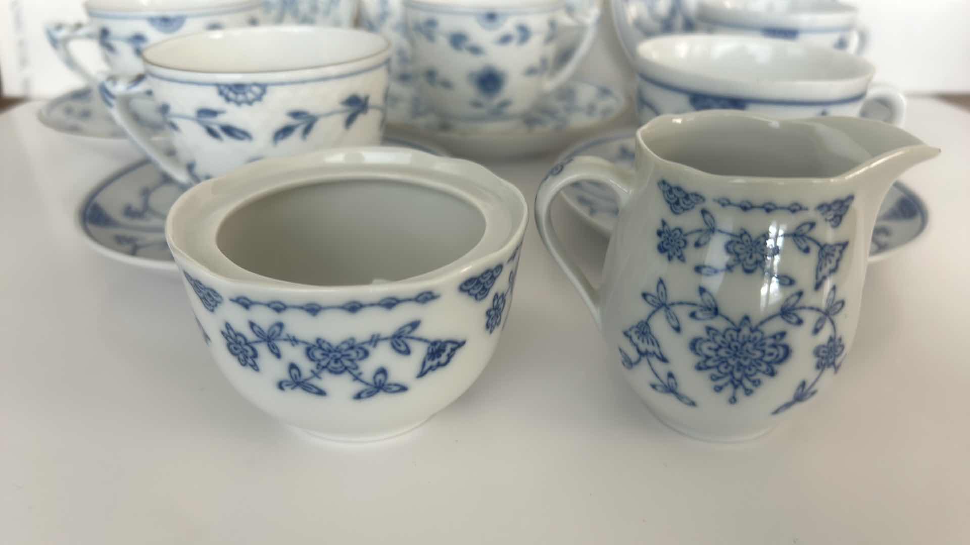 Photo 1 of BLUE AND WHITE PORCELAIN ASSORTMENT