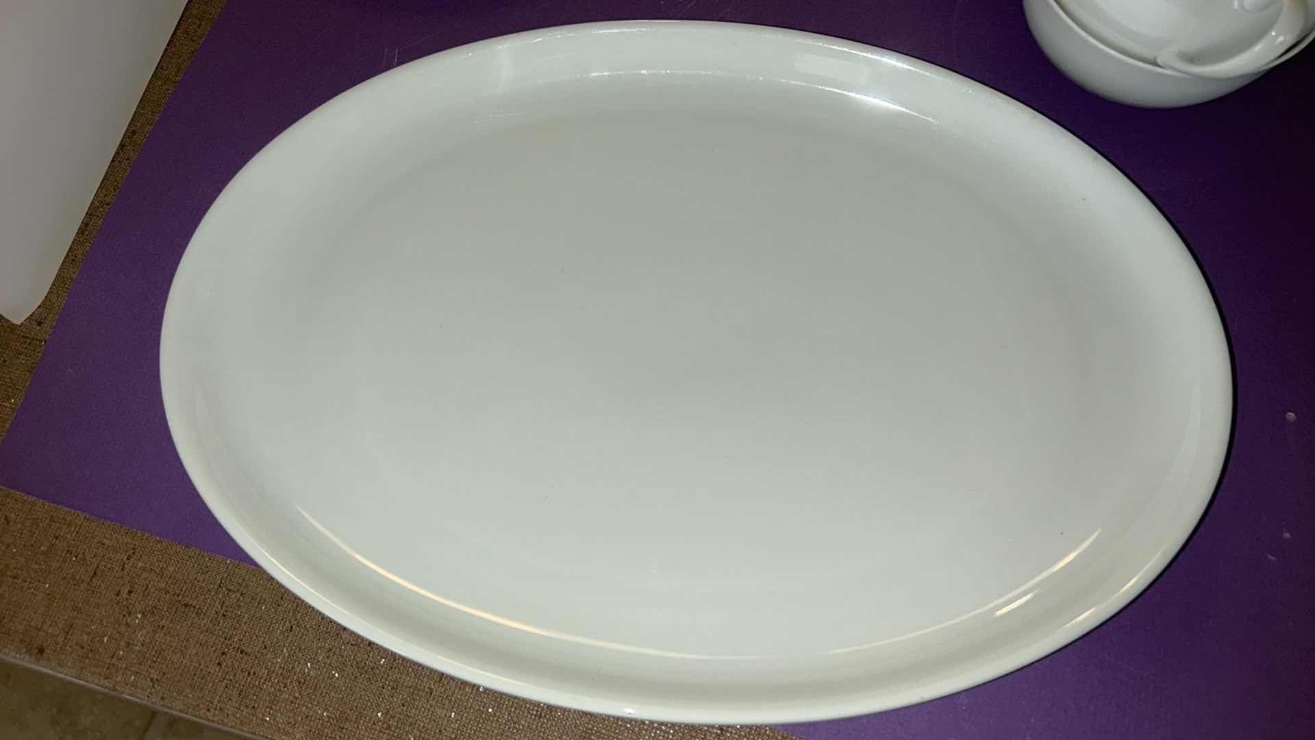 Photo 1 of 49 PC ARSBERY GERMANY PORCELAIN DINNERWARE 14 DINNER PLATES, 1 PLATTER, 8 SALAD PLATES, 11 DESSERT PLATES, 14 COFFEE CUP PLATES, 14 COFFEE CUPS