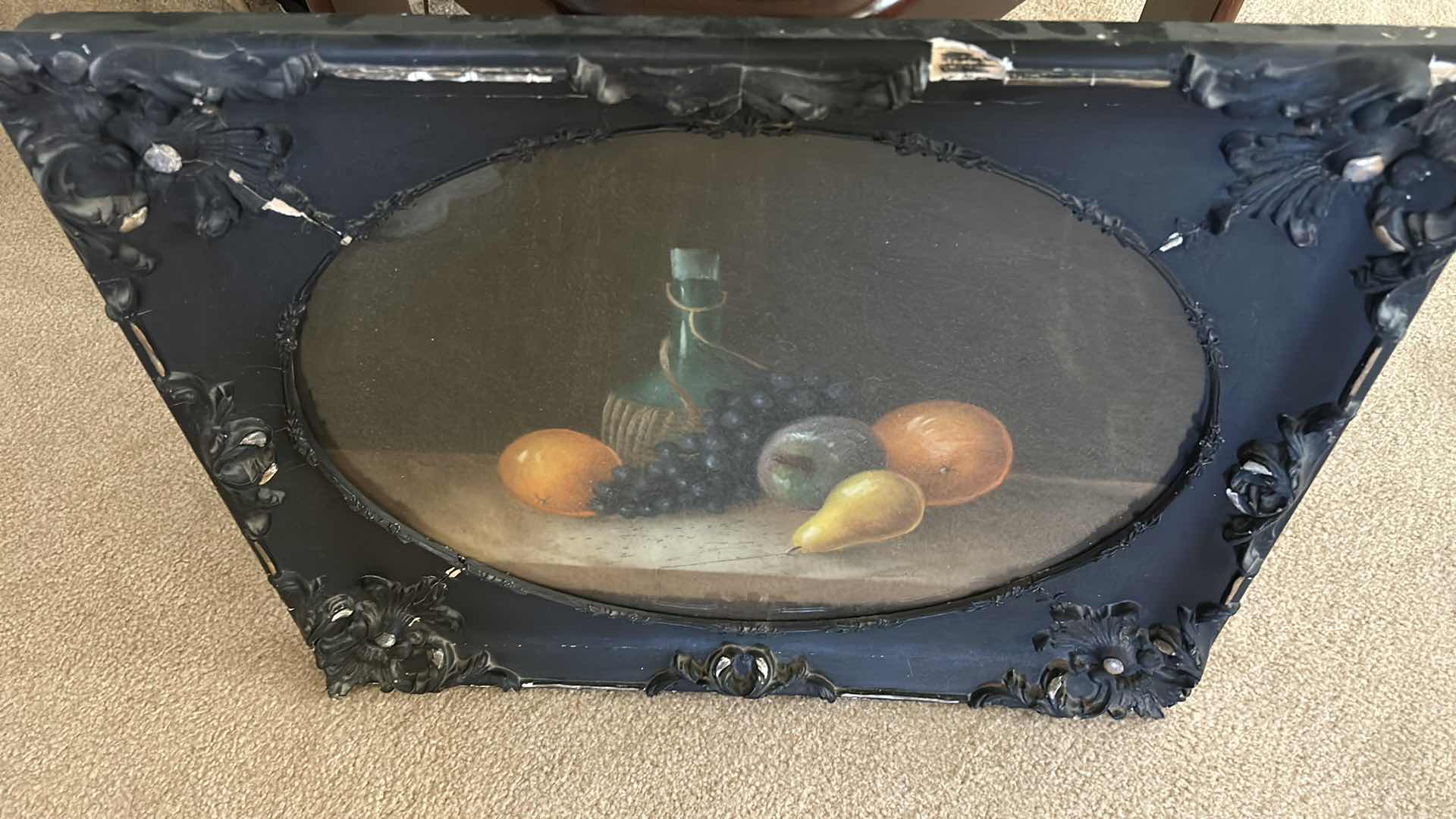 Photo 1 of ANTIQUE ORNATELY FRAMED “STILL LIFE  ARTWORK 24” x 20”