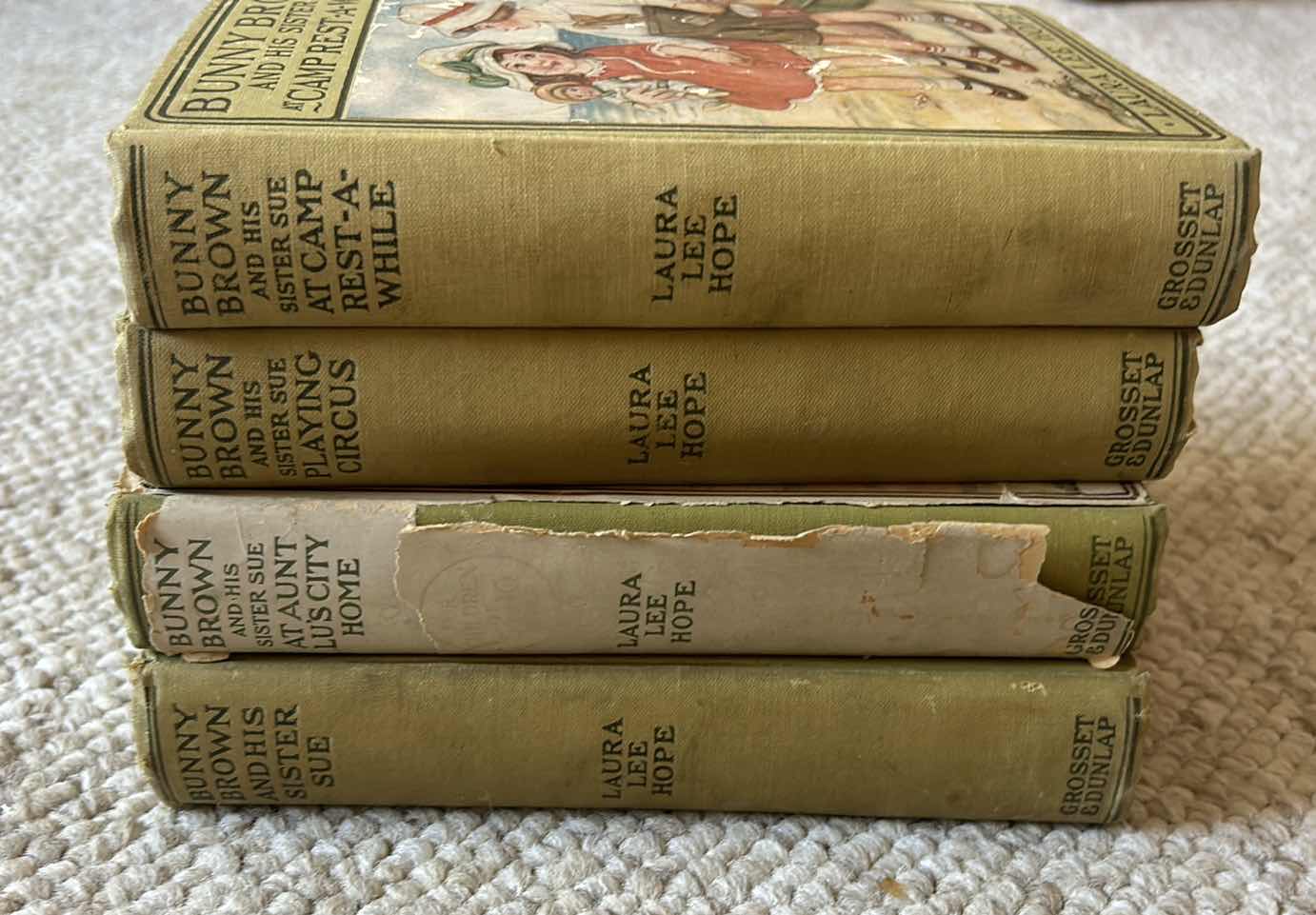 Photo 1 of 4 VINTAGE HARDCOVER BOOKS - BUNNY BROWN 