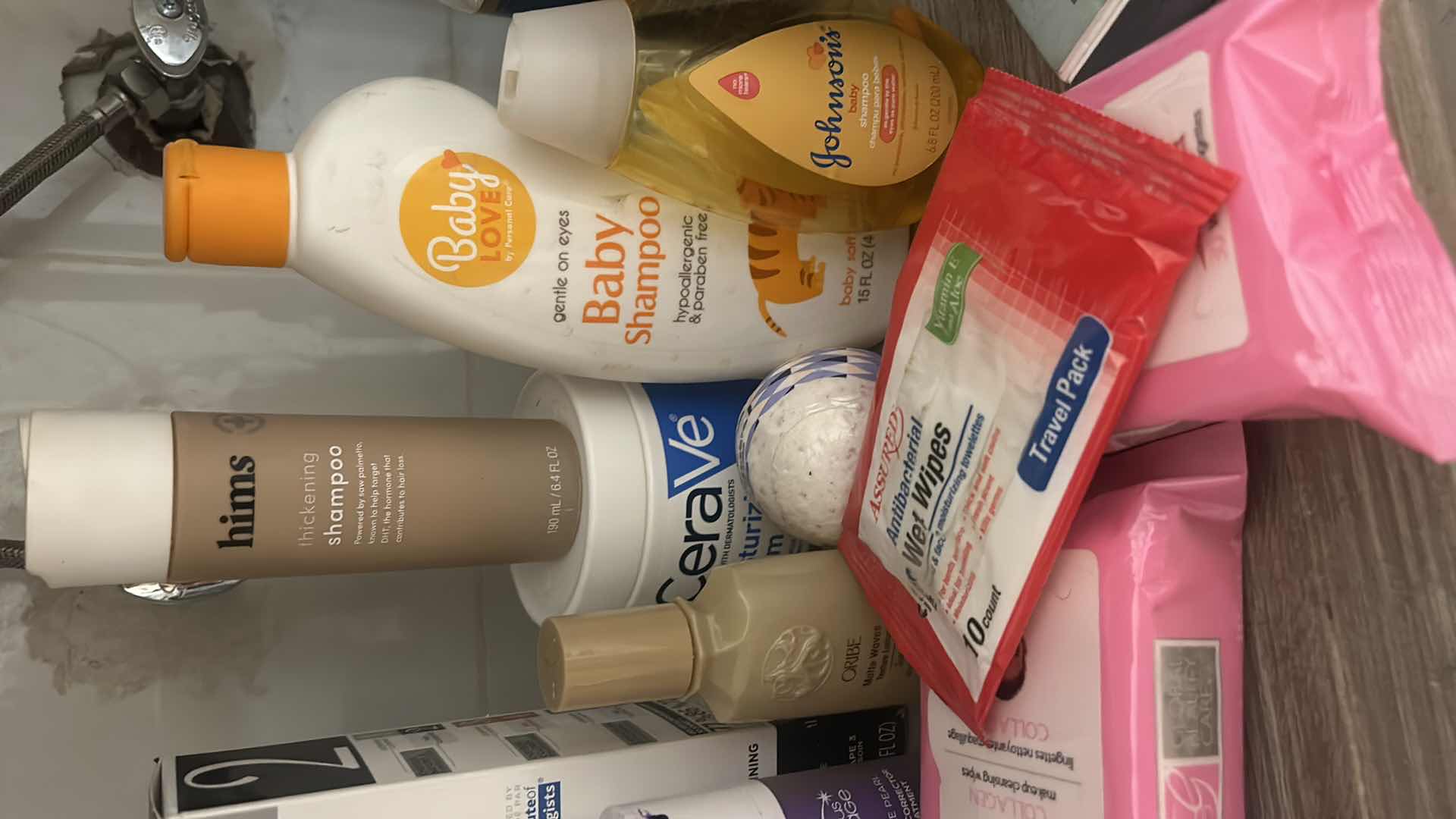 Photo 1 of PERSONAL HYGIENE SUPPLIES. TOOTHPASTE, SHAMPOOS, CONDITIONERS, BODY LOTIONS, AND MORE.