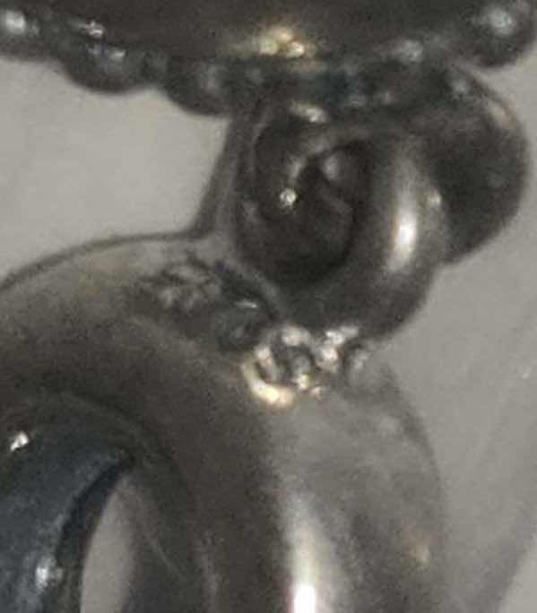 Photo 1 of FINE JEWELRY. .925 STERLING SILVER PANDORA I LOVE LAS VEGAS PENDANT.