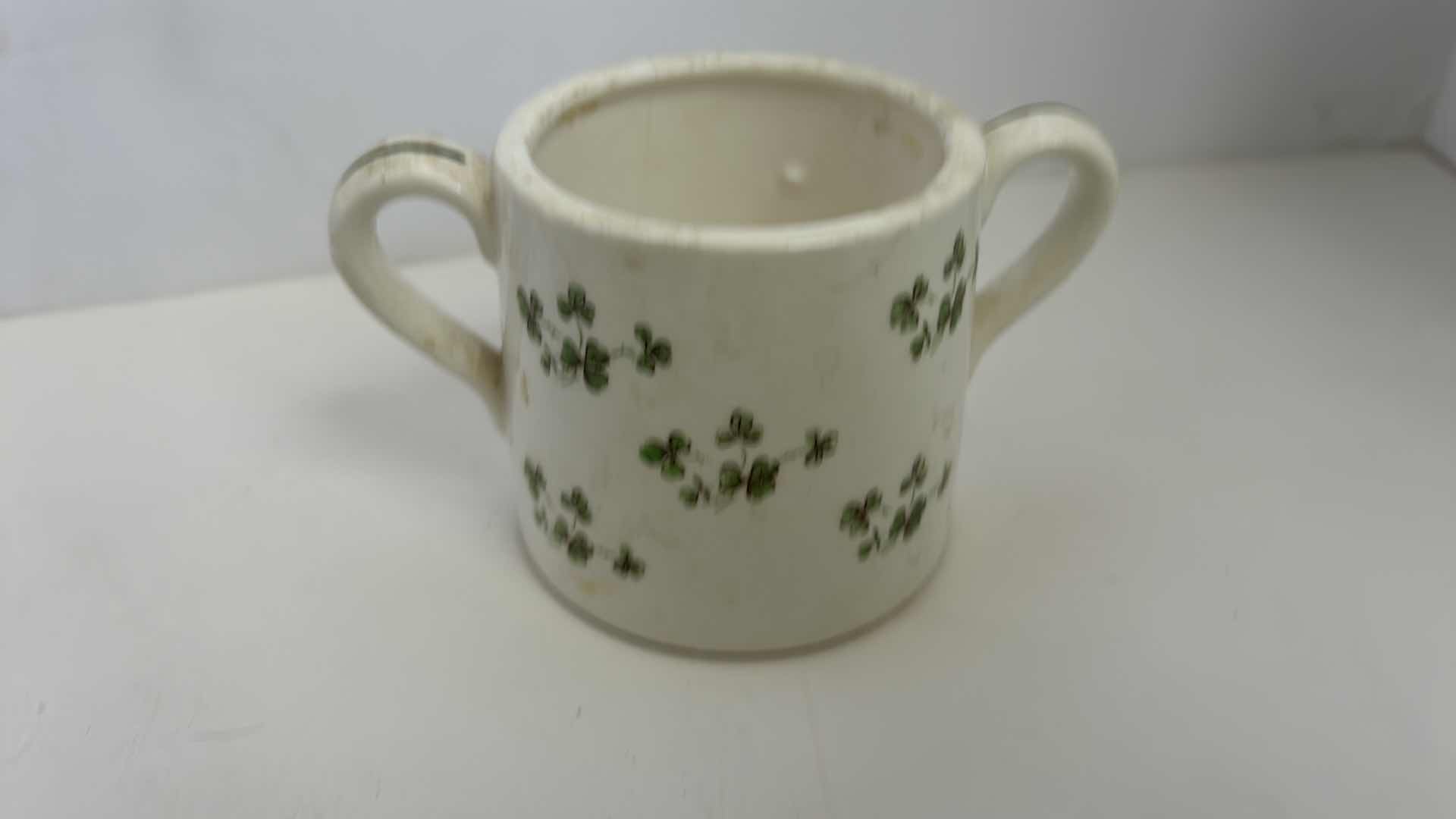 Photo 1 of 2 PCS IRISH PORCELAIN