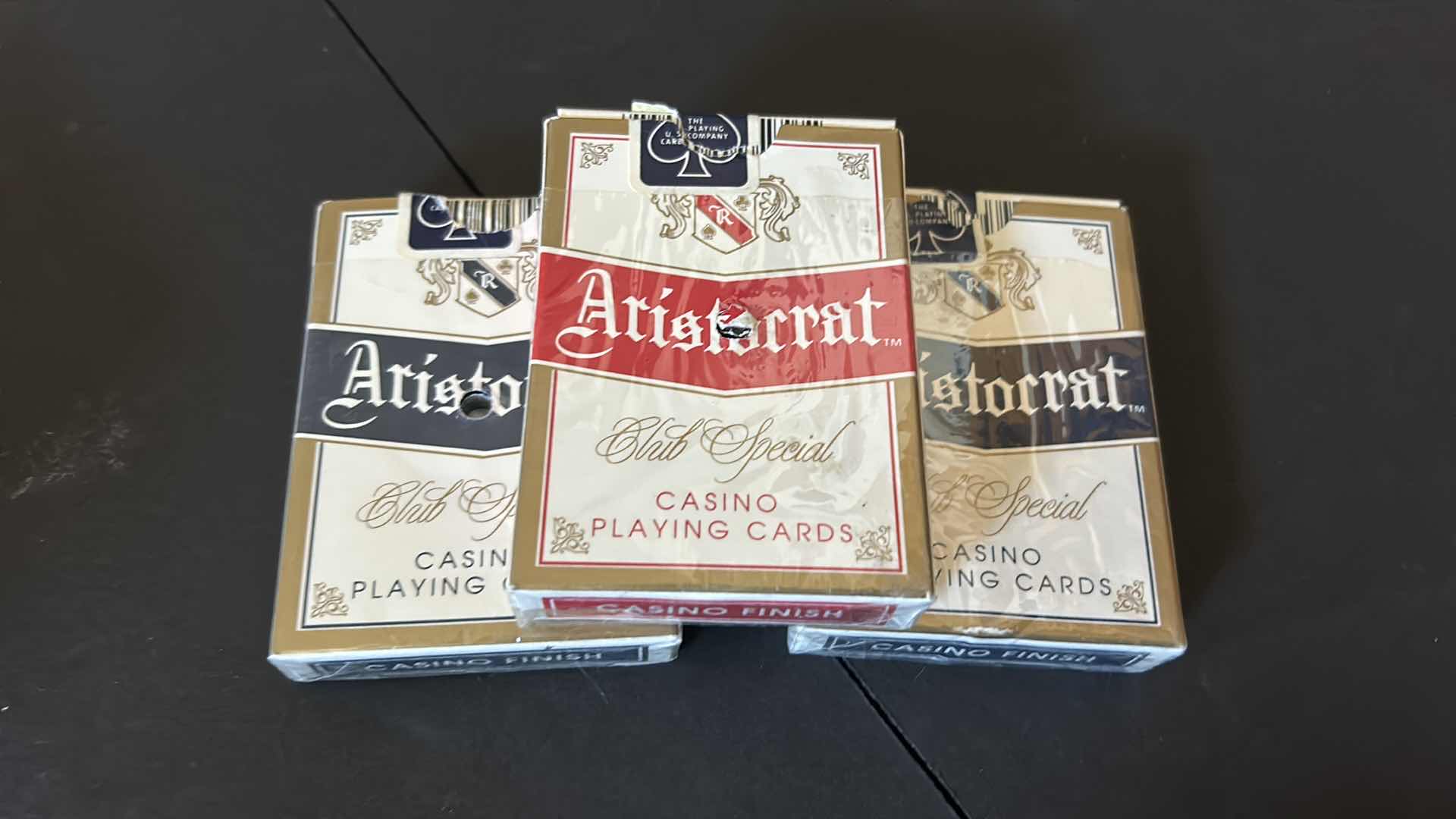 Photo 1 of 3 PACKS LAS VEGAS CASINO PLAYING CARDS AND STACK OF CHIPS