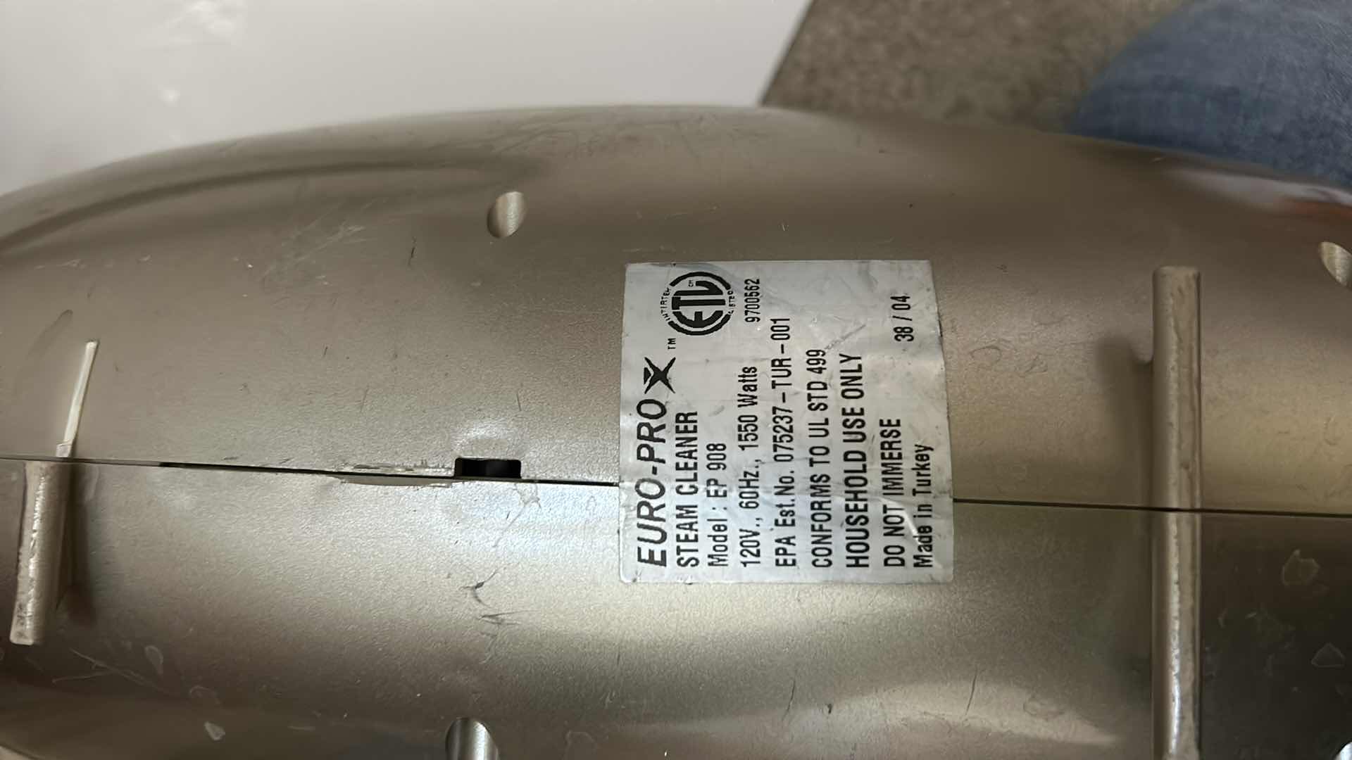 Photo 1 of EURO PRO STEAM SHARK MACHINE