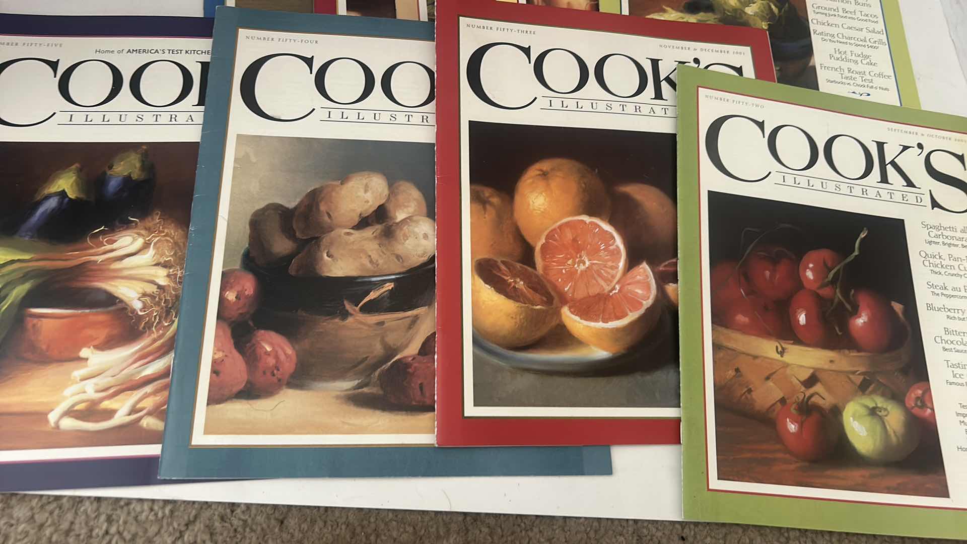 Photo 1 of 16 COOK’S ILLUSTRATED MAGAZINES.
