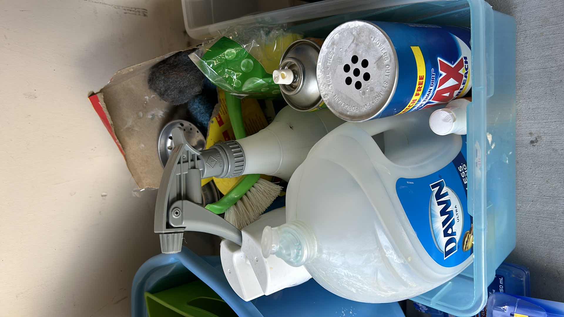 Photo 1 of HOUSEHOLD CLEANING SUPPLIES