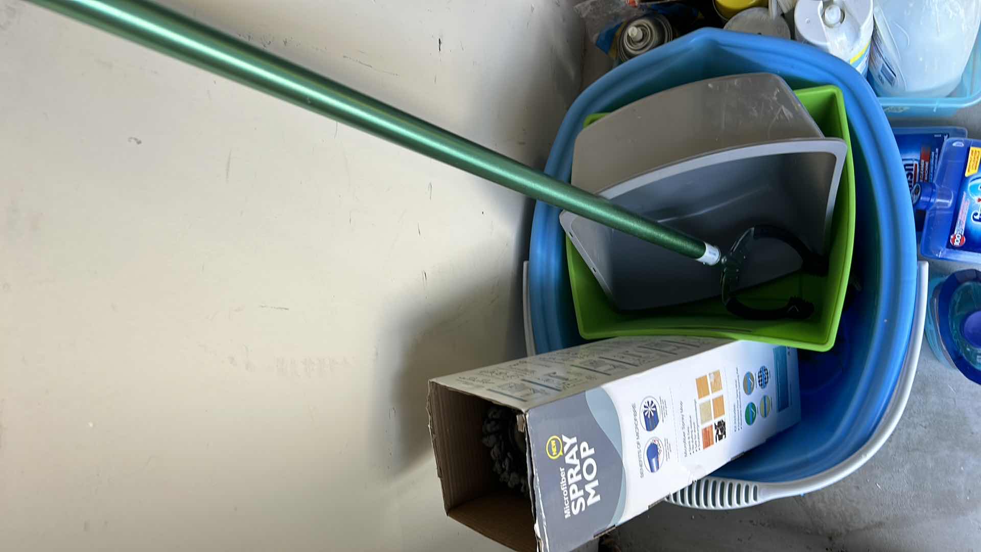 Photo 1 of HOUSEHOLD CLEANING SUPPLIES