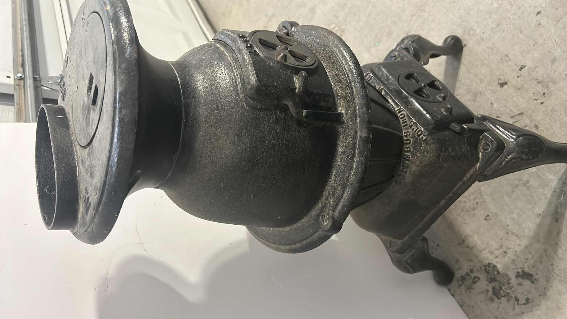 Photo 1 of VINTAGE H 27” METAL POTBELLY STOVE