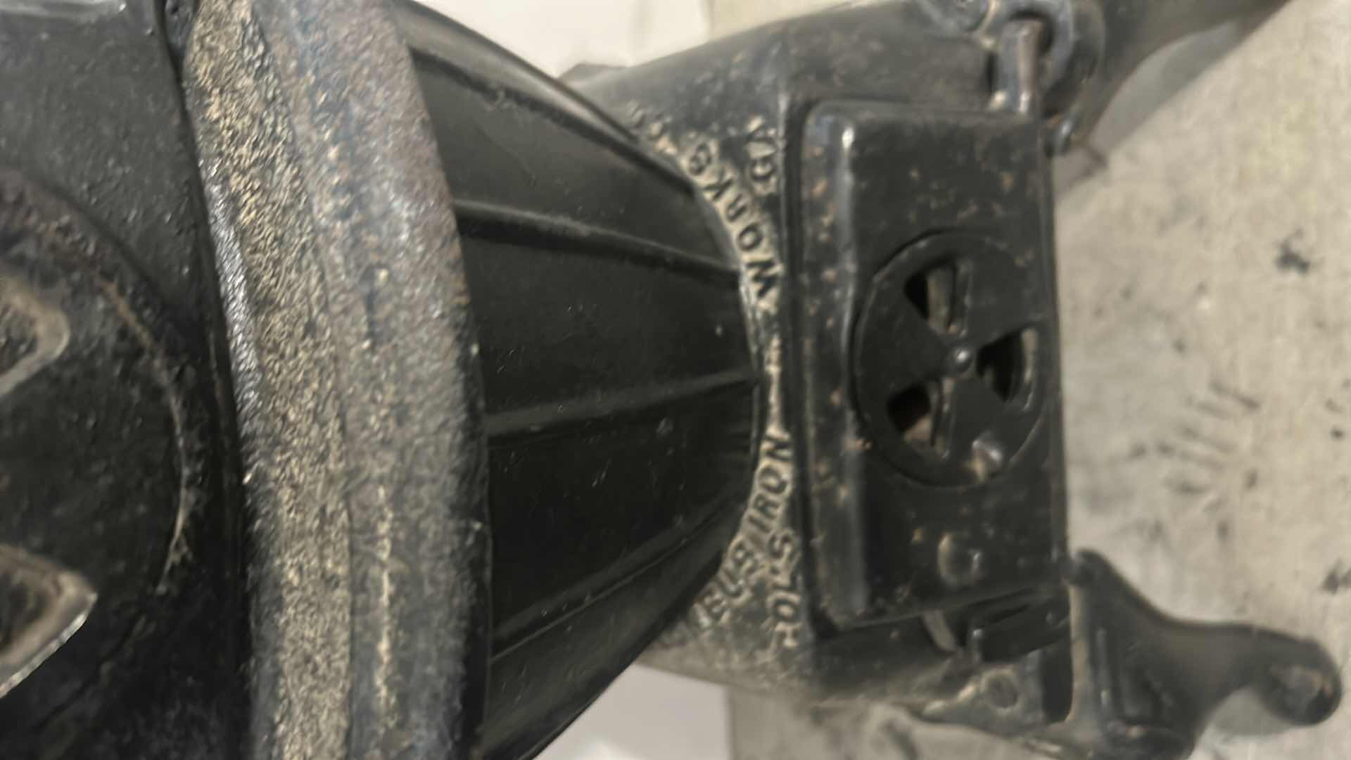 Photo 1 of VINTAGE H 27” METAL POTBELLY STOVE