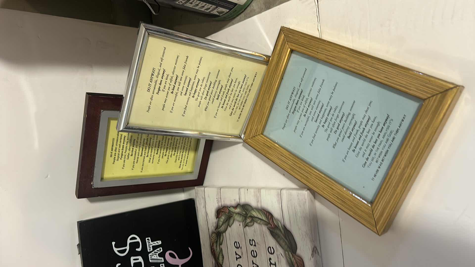 Photo 1 of SMALL HOME INSPIRATIONAL DECOR ITEMS