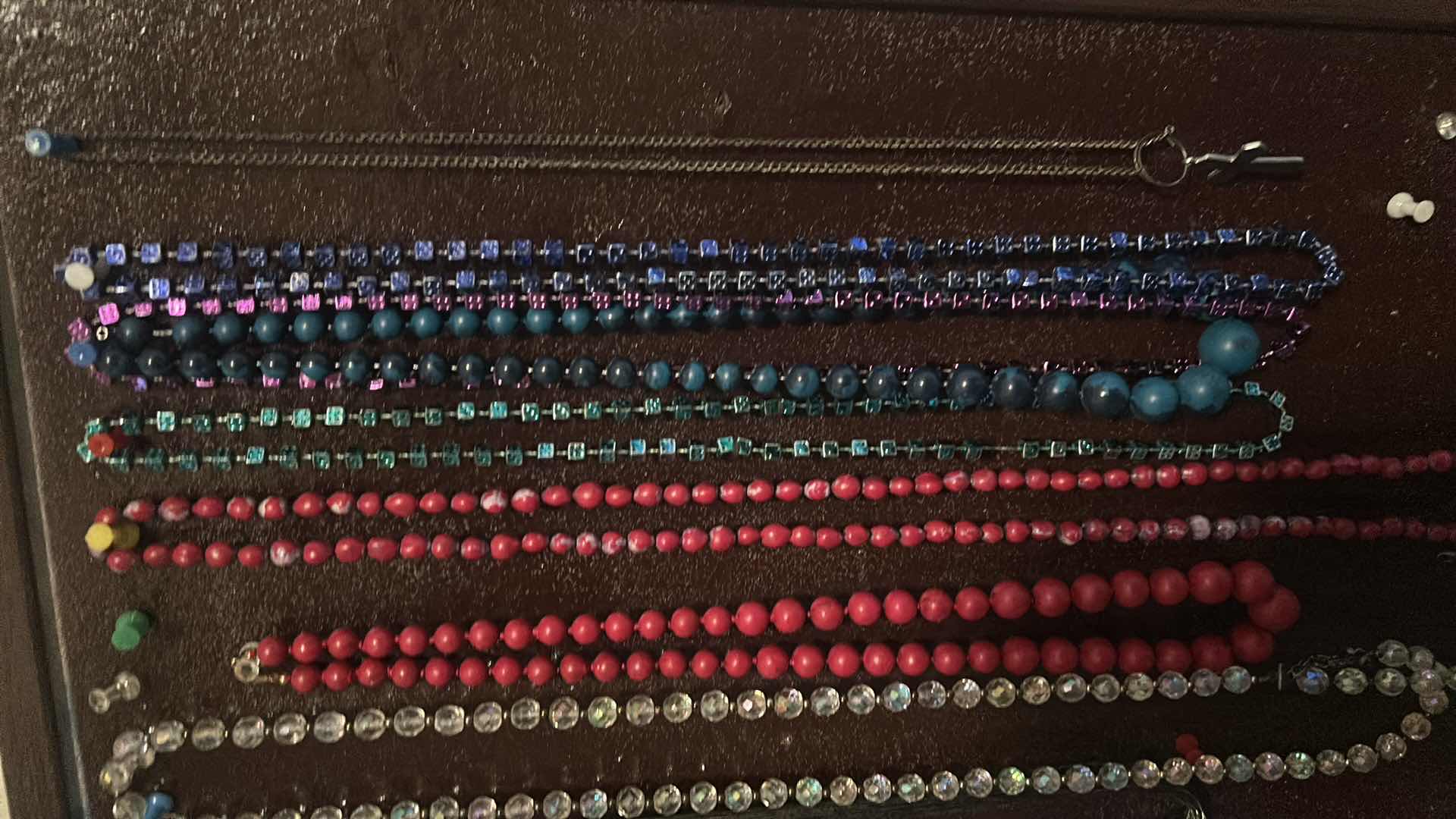 Photo 1 of PEGBOARD WITH NECKLACES