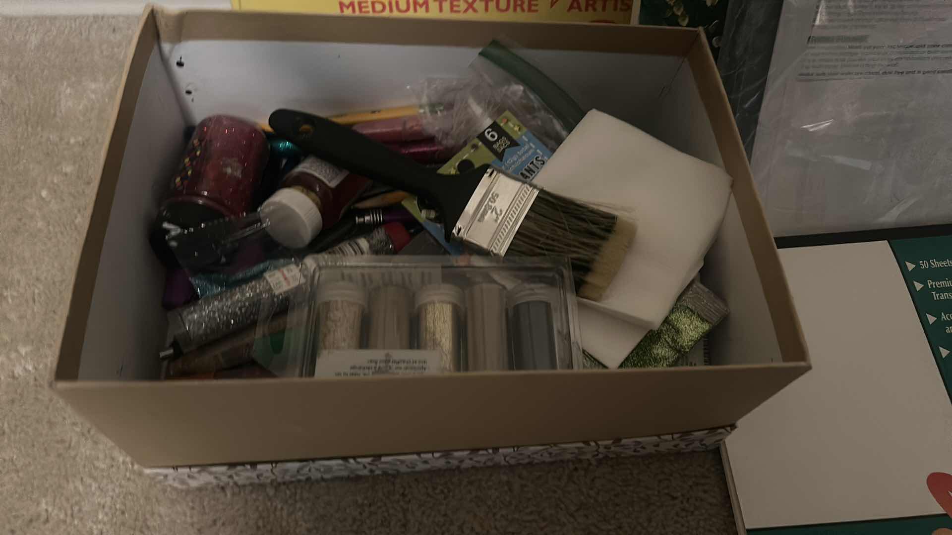 Photo 1 of PAINTING AND CRAFTING SUPPLIES