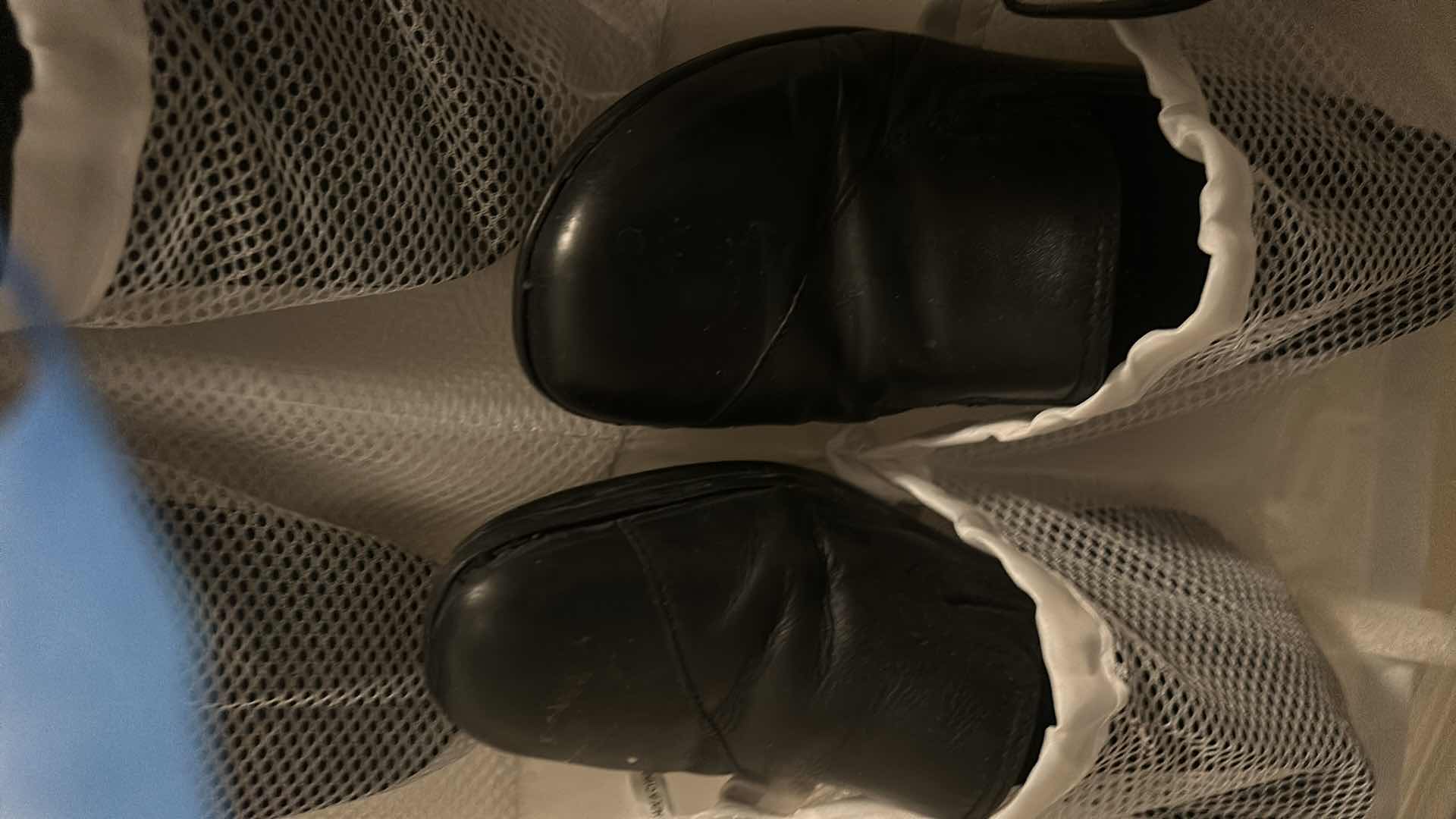Photo 1 of SEVEN PAIRS OF LADY SHOES, SIZE 8-9, AND SHOE HANGER.