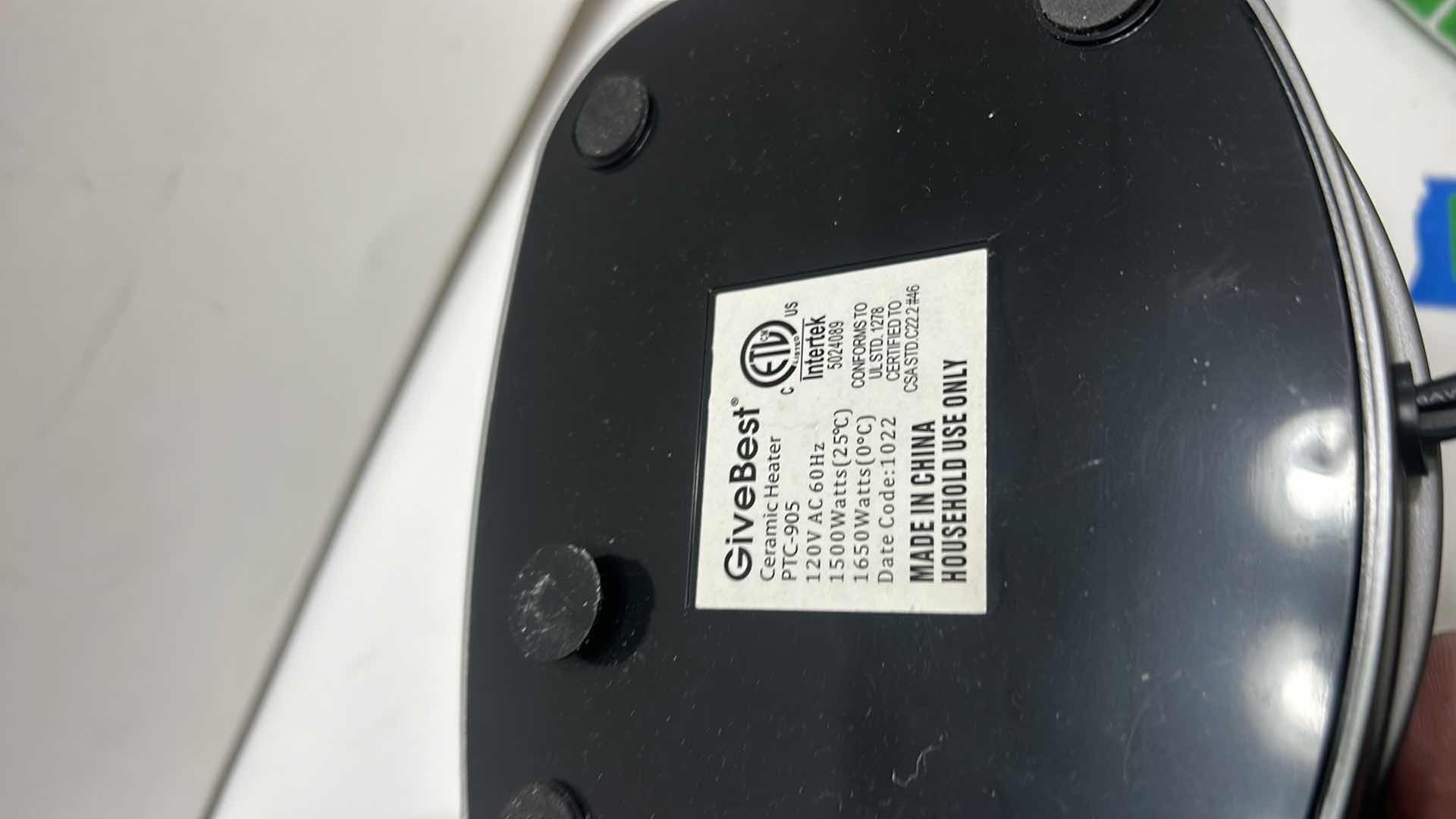 Photo 1 of GIVEBEST PORTABLE HEATER AND STERILIZER