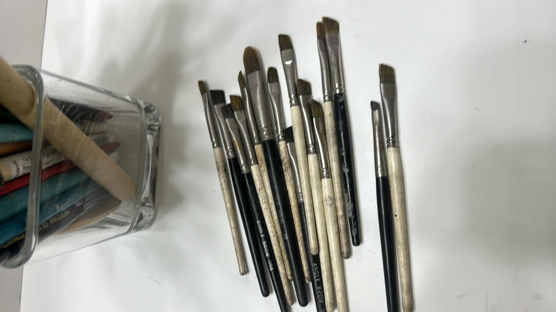 Photo 1 of PAINTBRUSHES, MARKERS AND PENCILS