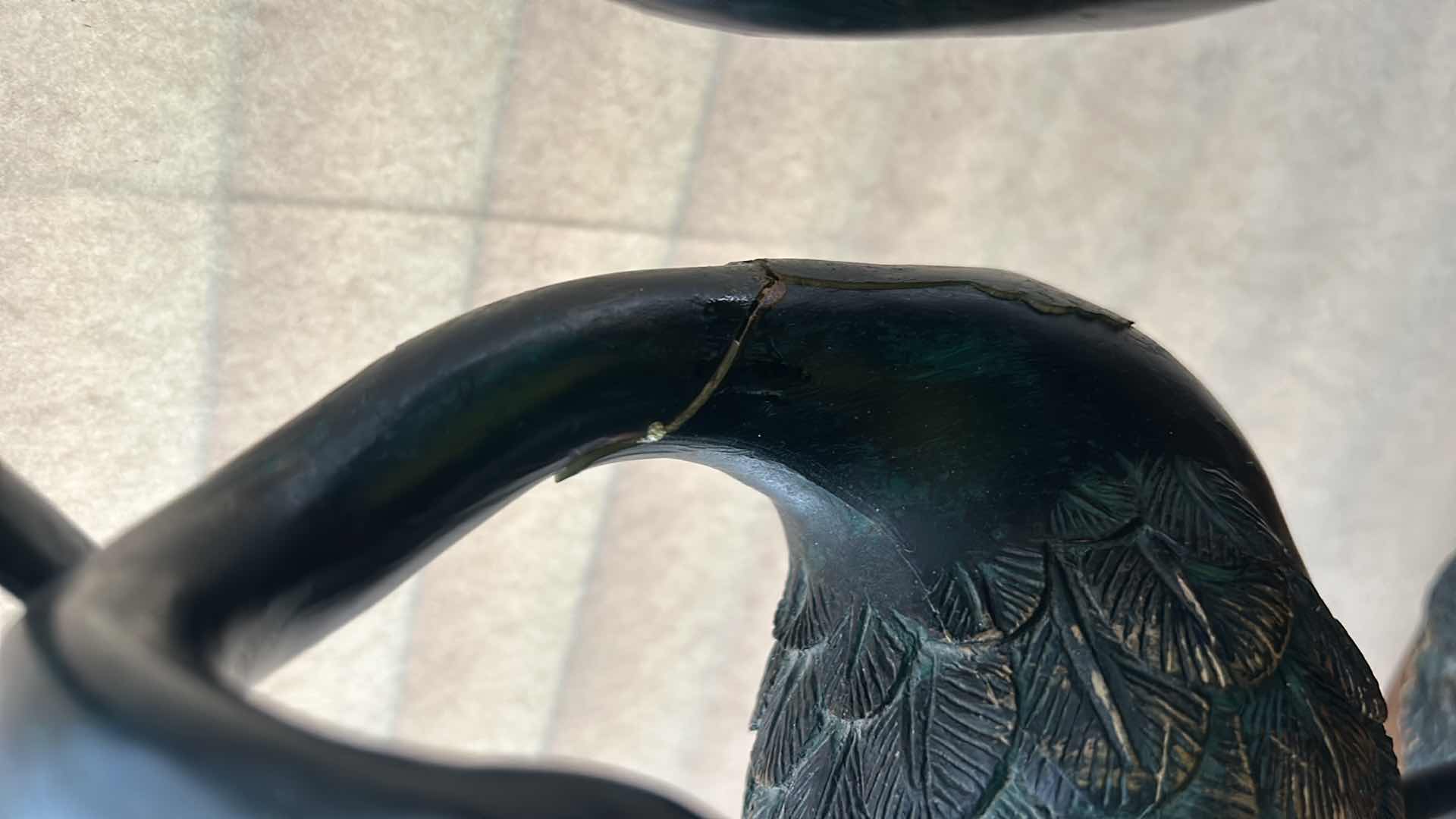 Photo 1 of HOME DECOR, ASSORTMENT, TALLEST CRANE, H 17”.