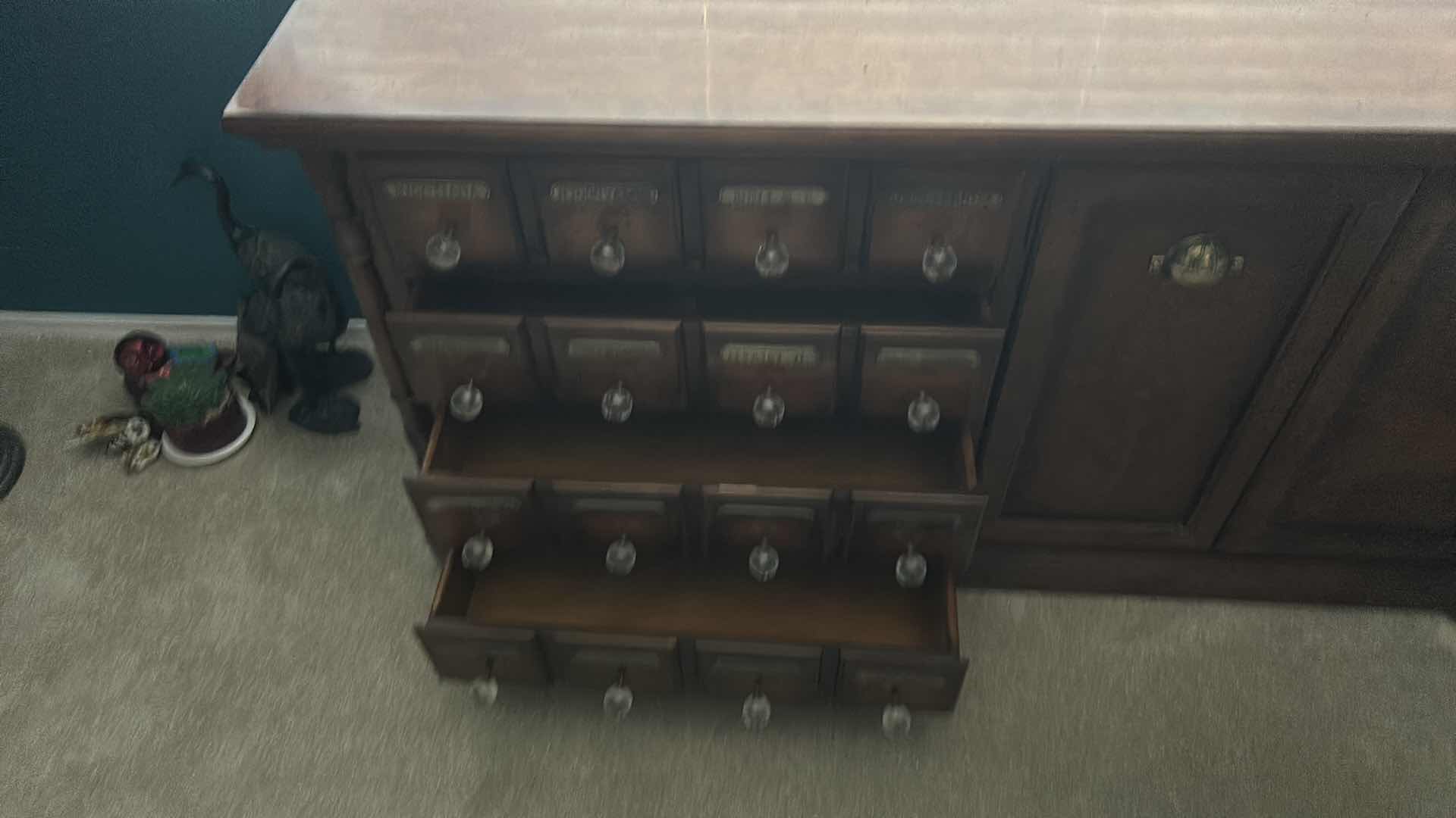 Photo 1 of WOOD DRESSER 61.5” X 20” H 32.5”