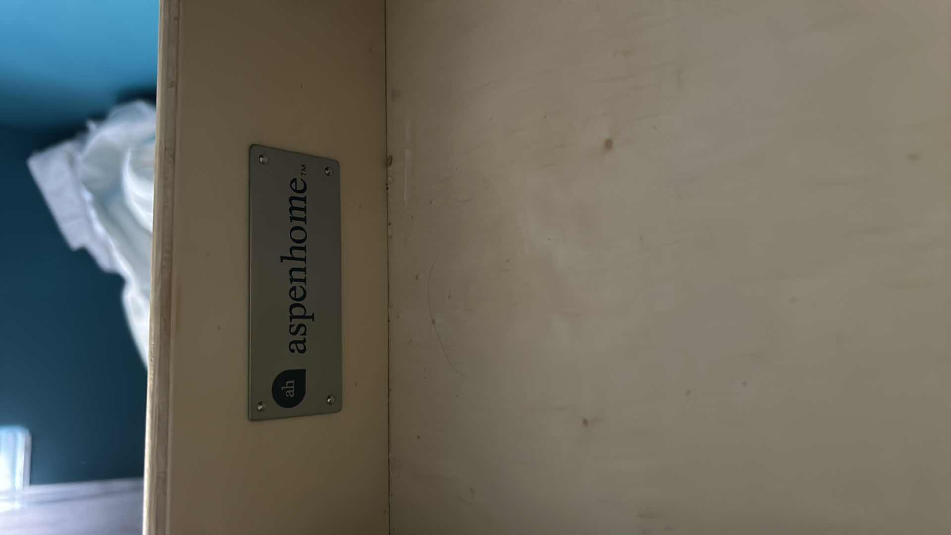 Photo 1 of ASPEN HOME VINTAGE DOVETAILED 5-DRAWER WOOD DRESSER 38” X 18.5” X H 52”