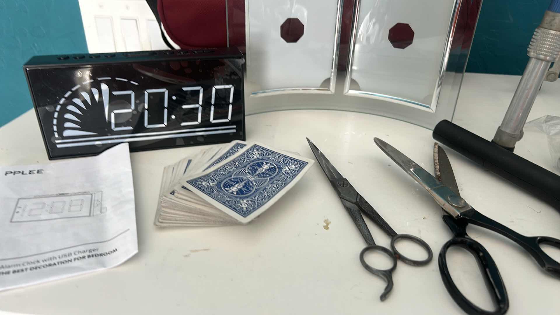 Photo 1 of HOME GOODS - CLOCK, TRIPOF, FRAME, MAGNIFIER AND MORE