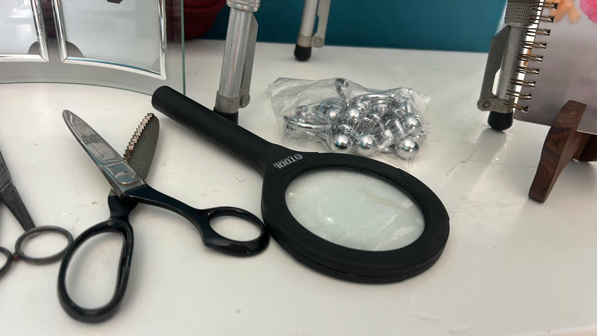 Photo 1 of HOME GOODS - CLOCK, TRIPOF, FRAME, MAGNIFIER AND MORE