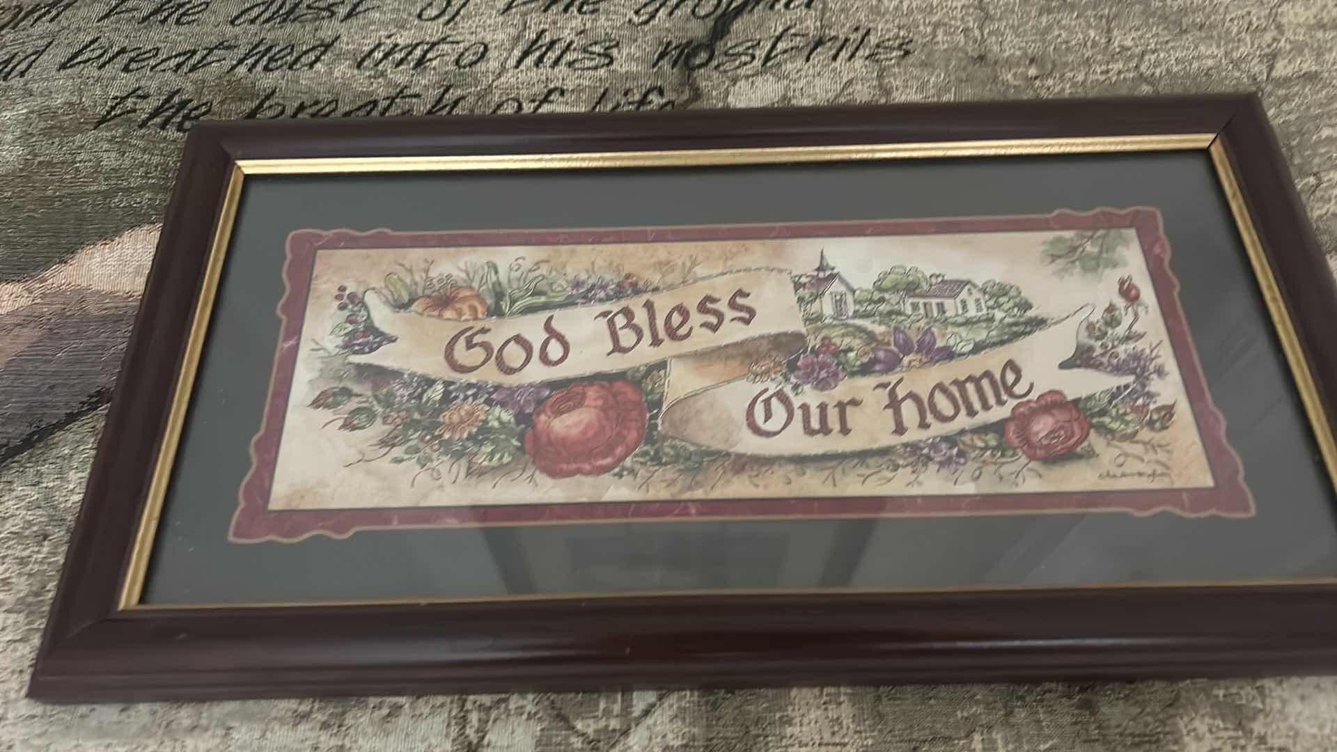 Photo 1 of THREE-PIECE HOME DÉCOR CHRISTIAN ARTWORK. LARGEST 26” x 22”