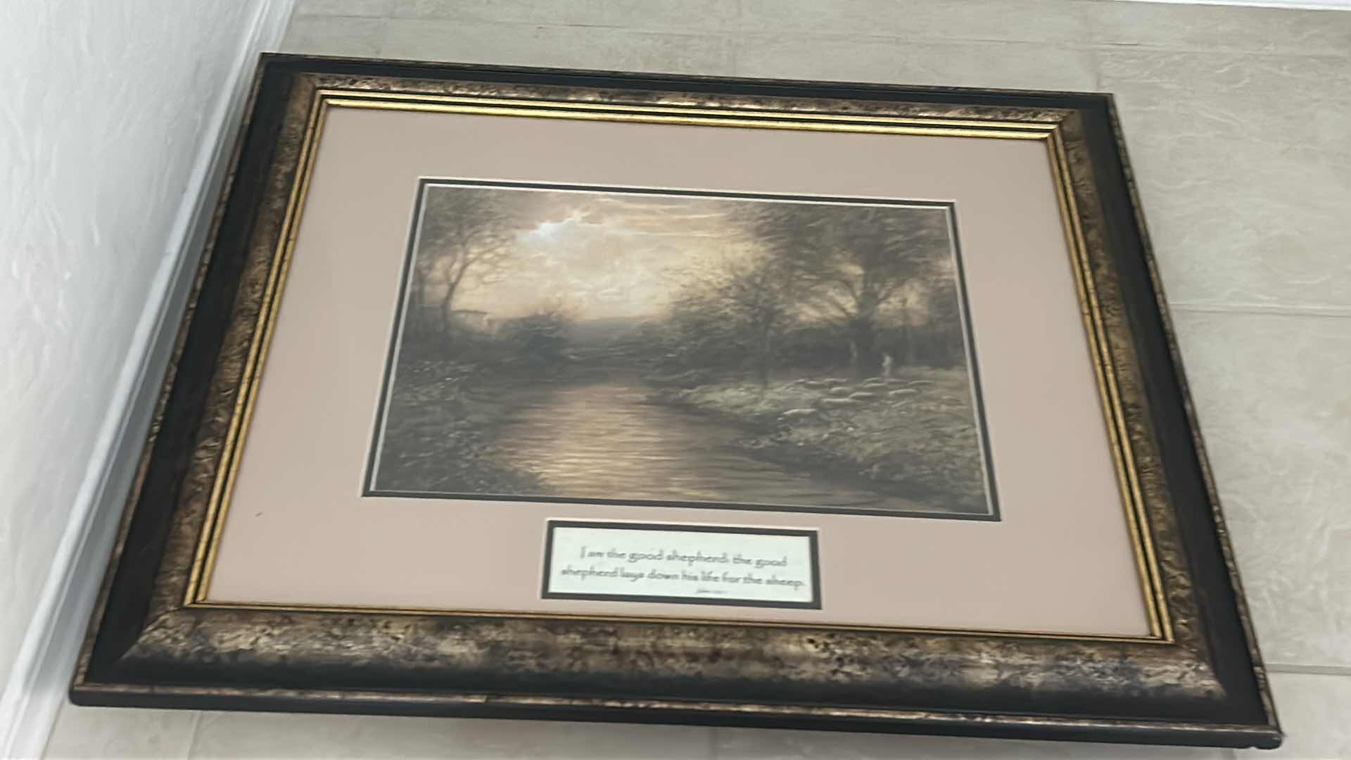 Photo 6 of THREE-PIECE HOME DÉCOR CHRISTIAN ARTWORK. LARGEST 26” x 22”