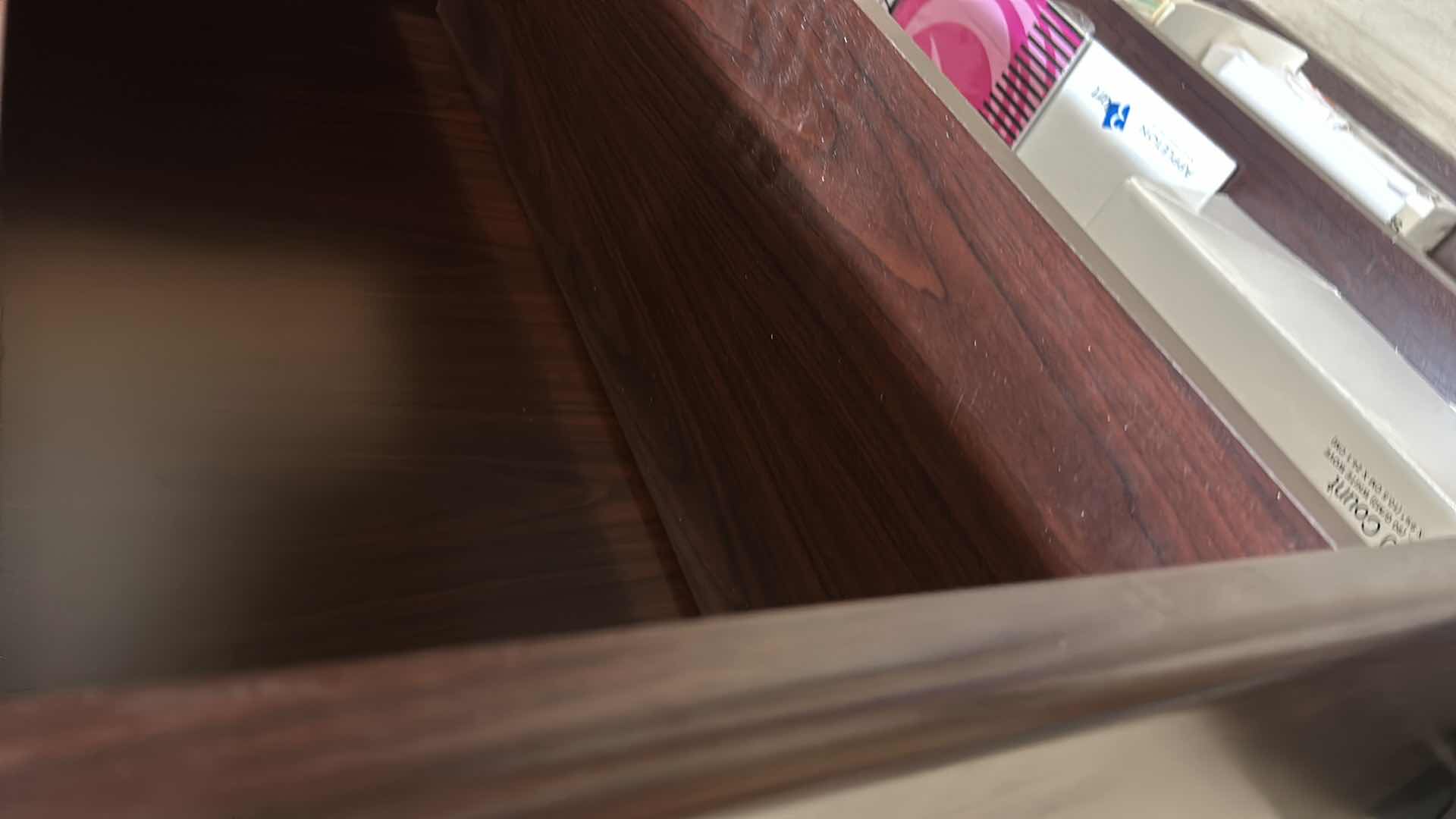 Photo 1 of WOOD BOOKSHELF, 36”X13”X H 70.25”.