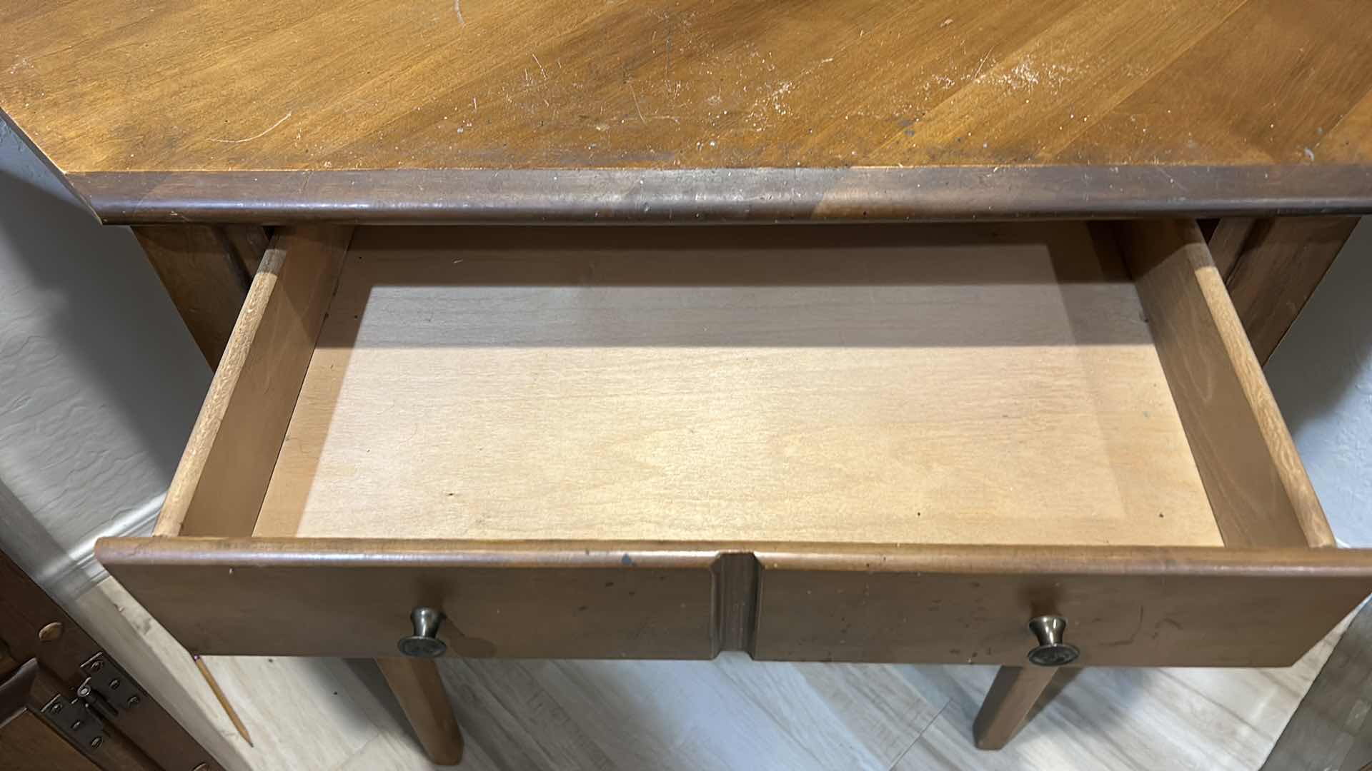 Photo 1 of VINTAGE WOOD CORNER UNIT.RIGHT 34”, LEFT 34”, DEEP 3’, HEIGHT 78”