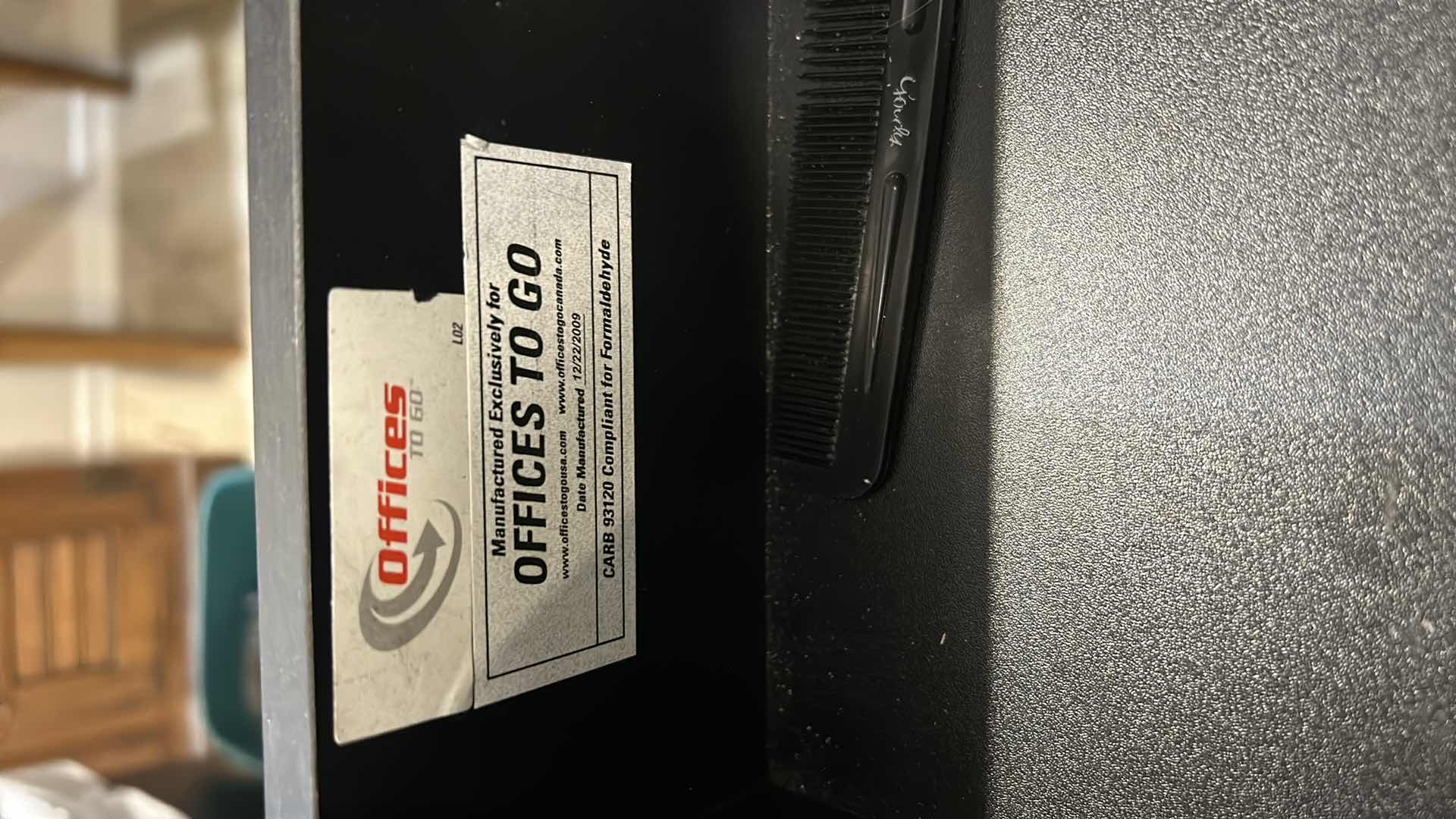 Photo 1 of CONJOINED FILE CABINET DESKS 82”X24”X29.5”. THANKS FOR WATCHING!