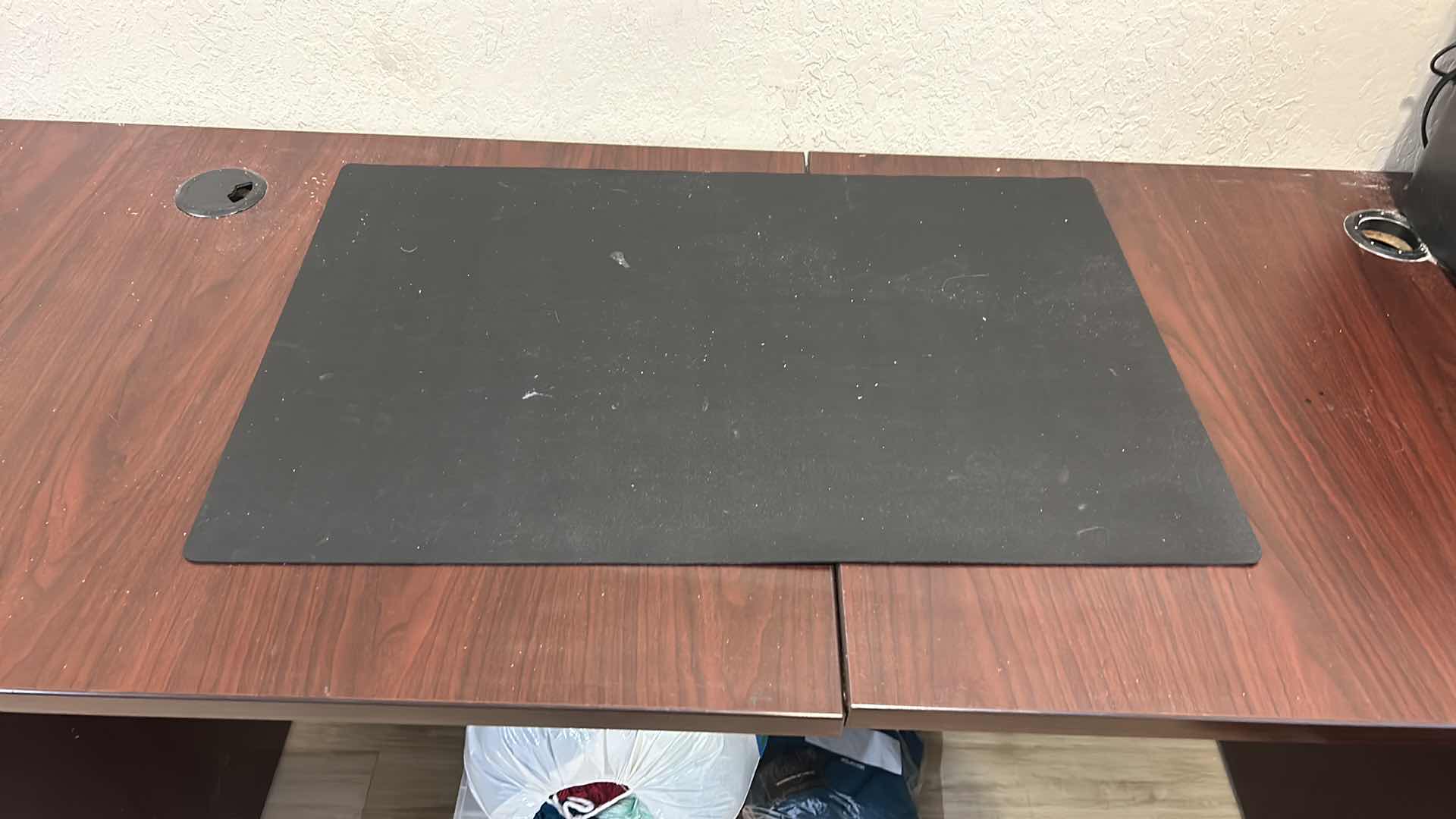 Photo 1 of CONJOINED FILE CABINET DESKS 82”X24”X29.5”. THANKS FOR WATCHING!