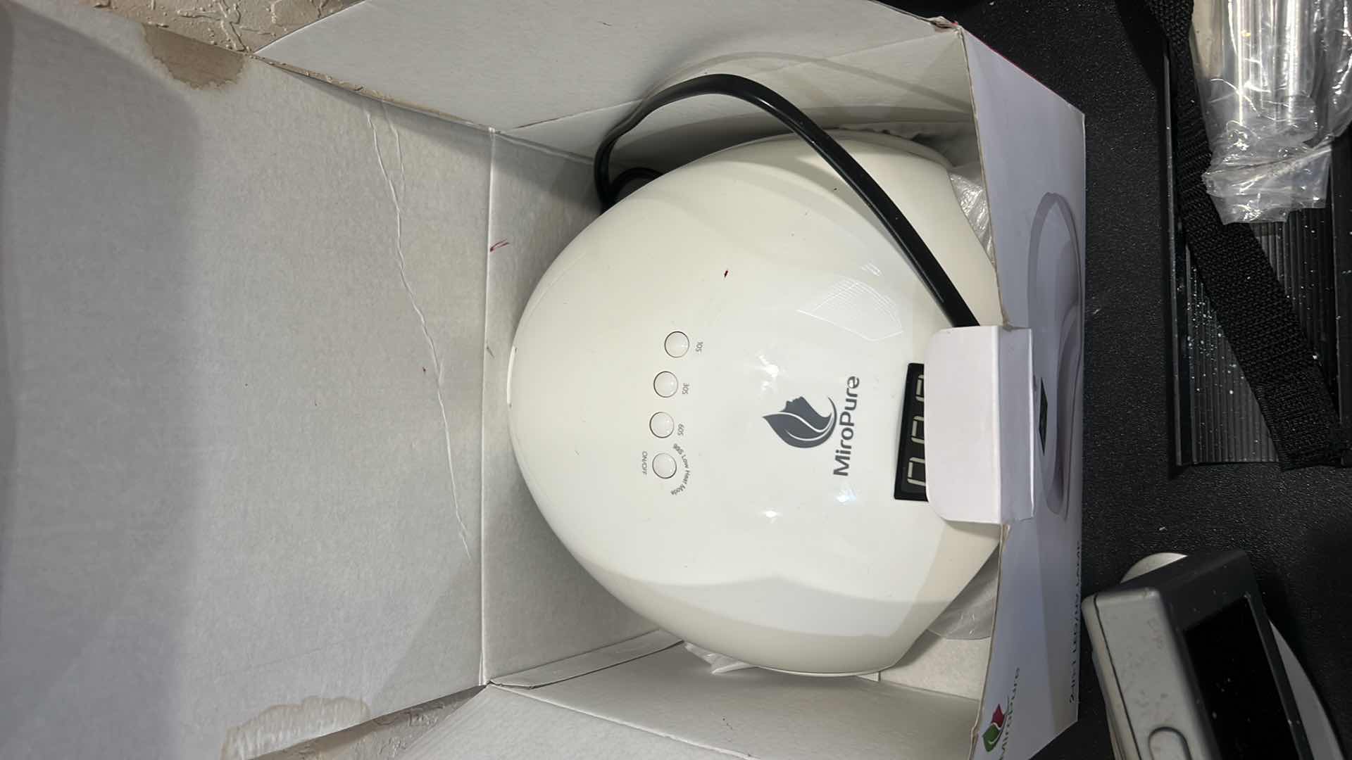 Photo 1 of HOME GOODS- STERILIZER, ALARM CLOCK , TRIPOD