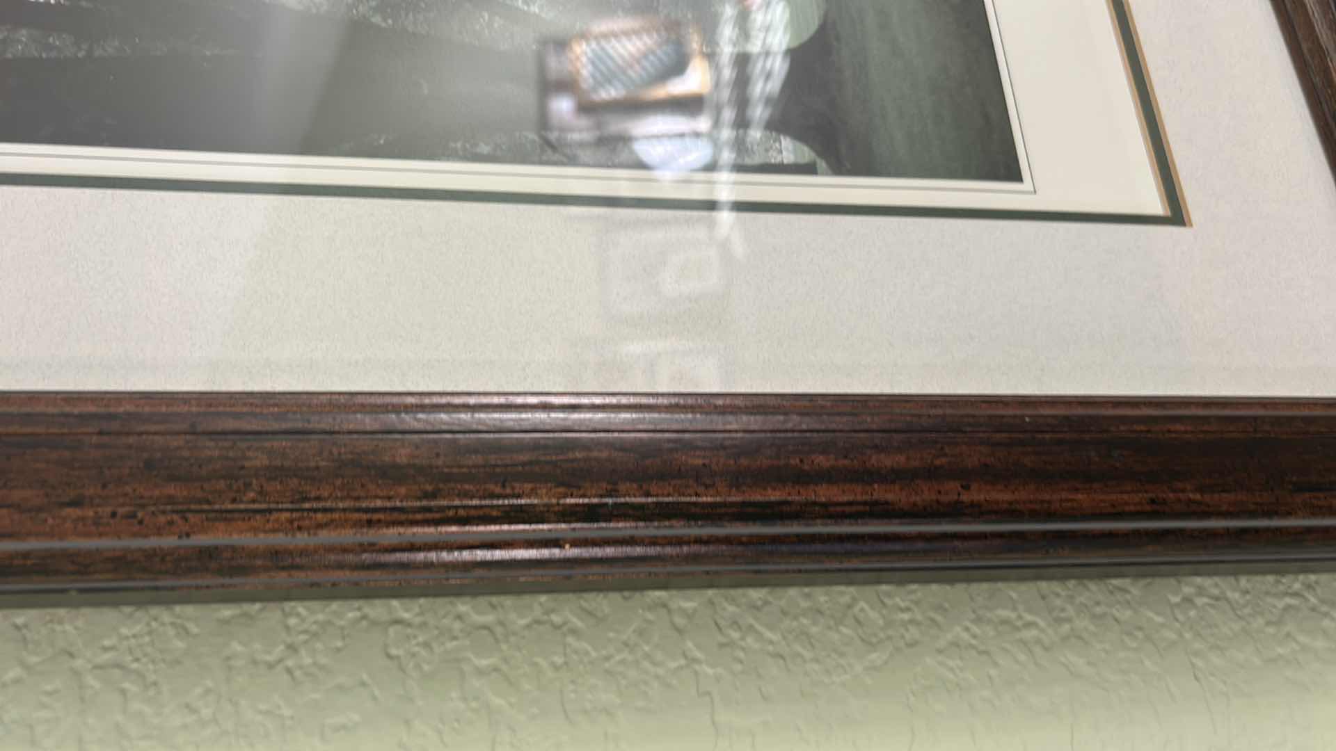 Photo 1 of WOOD-FRAMED KENTUCKY MORNING TURN OUT, SIGNED PHOTOGRAPH BY DOUG PRATHER ARTWORK 28” x 22 1/2”