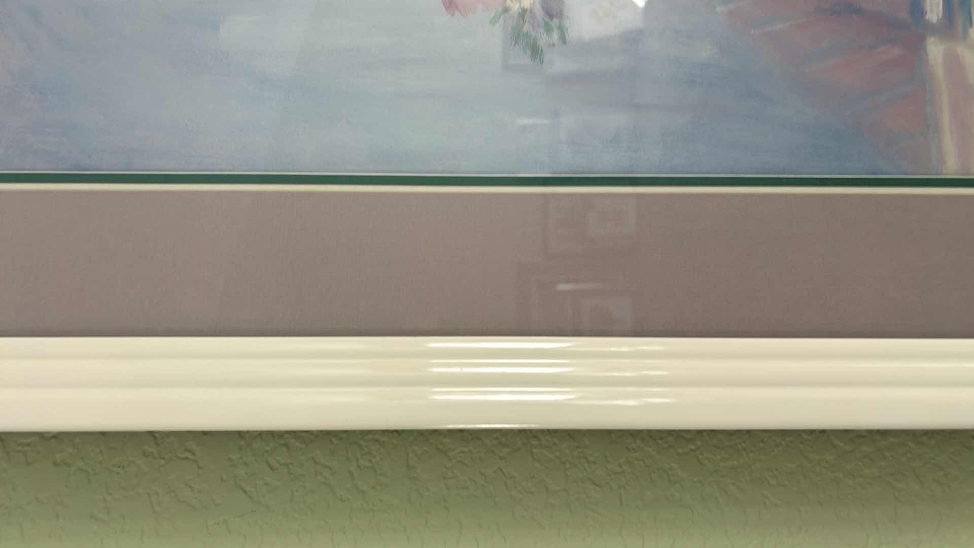 Photo 1 of FRAMED STILL LIFE FLORAL ARTWORK  SIGNED 27 1/2” x 35 1/2”