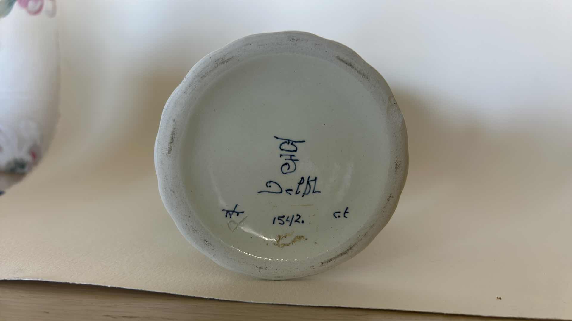 Photo 1 of H6” ESTEE FOR TIFFANY PORCELAIN VASE