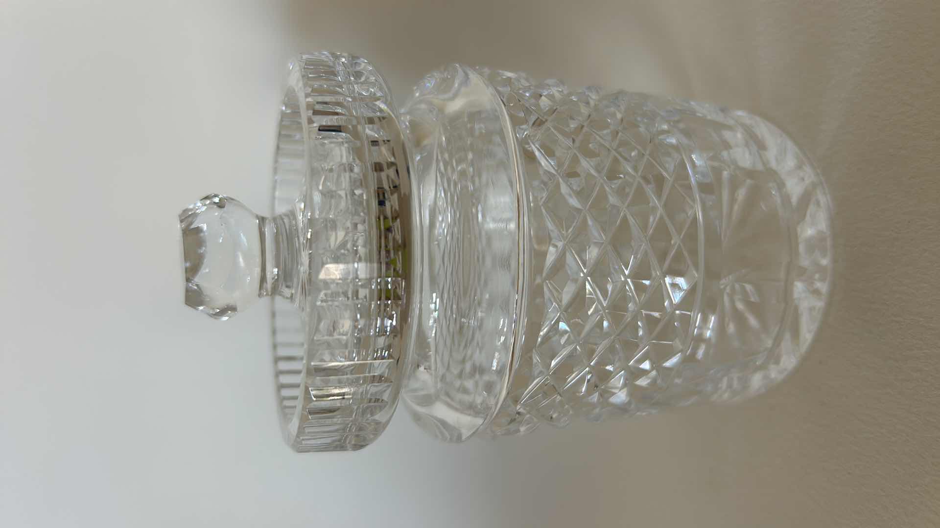 Photo 1 of WATERFORD CRYSTAL JAM JAR H5”