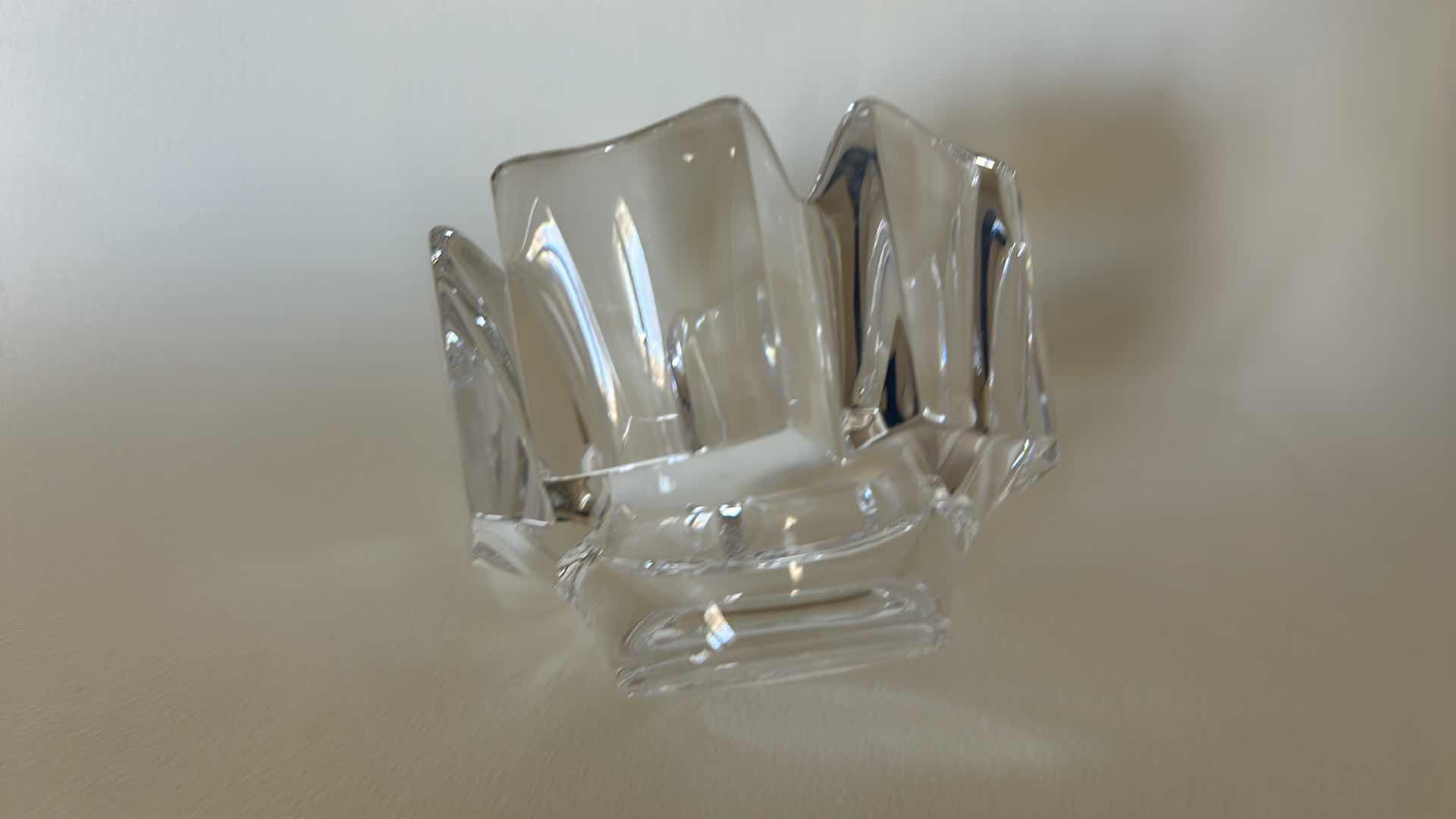 Photo 1 of ORREFORS CORONA BOWL H3”