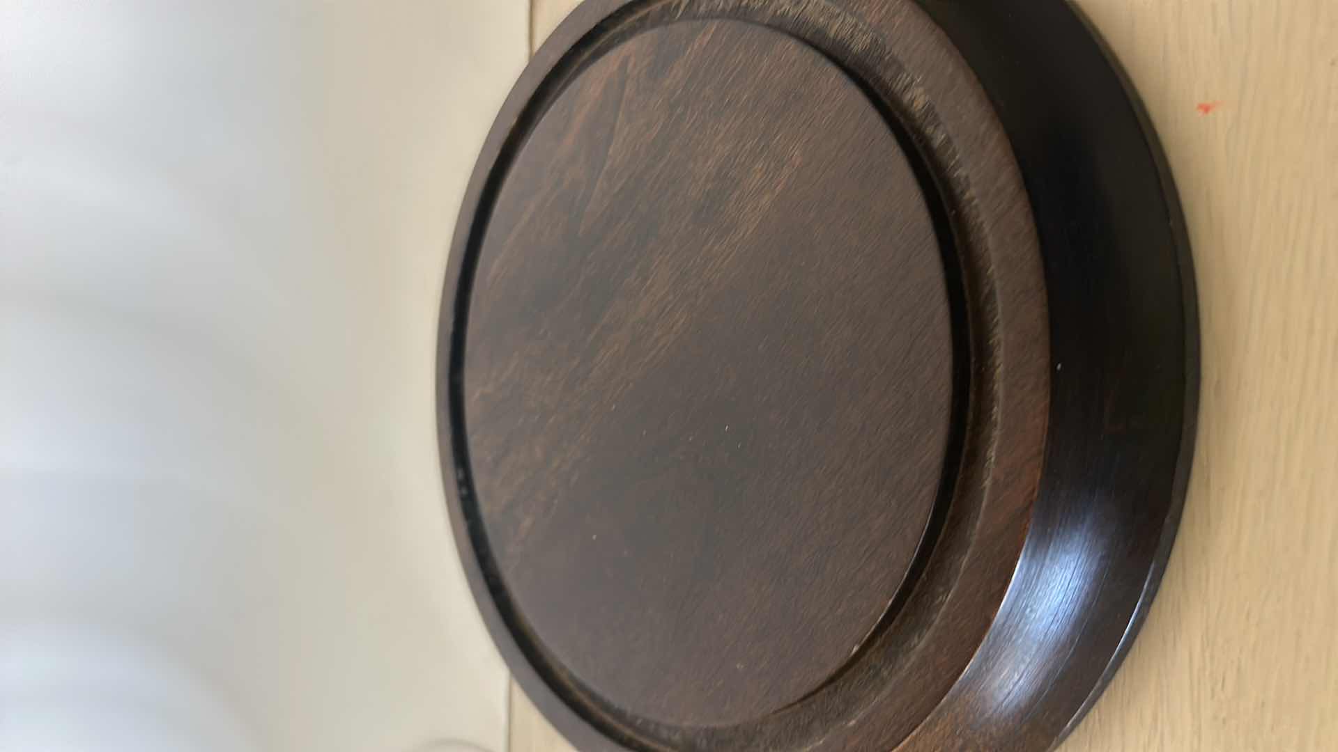 Photo 1 of GLASS DOME WITH WOOD BASE H15”