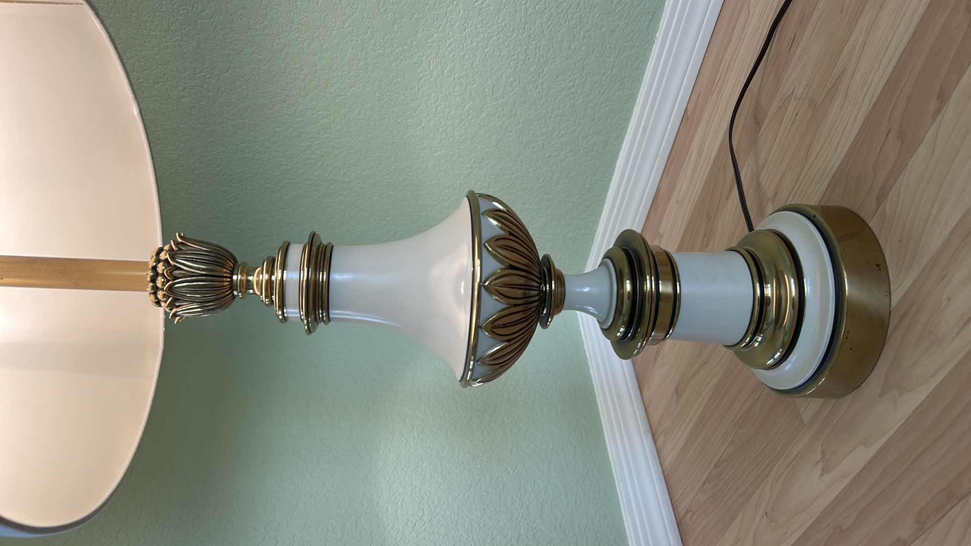 Photo 1 of STIFFEL MID CENTURY LAMP WITH SHADE H37”